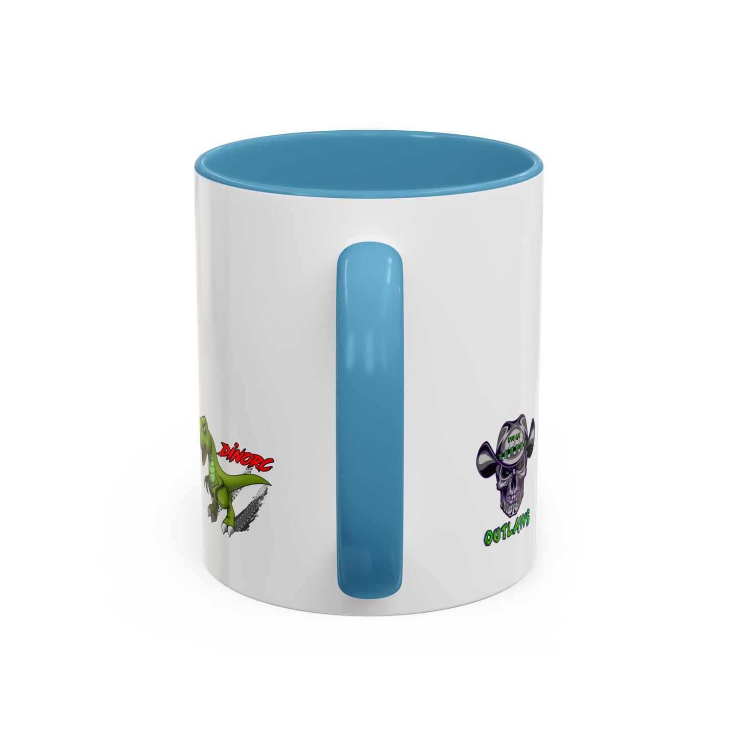 Birthday Bash Accent Coffee Mug - Fun Celebration Dino Theme