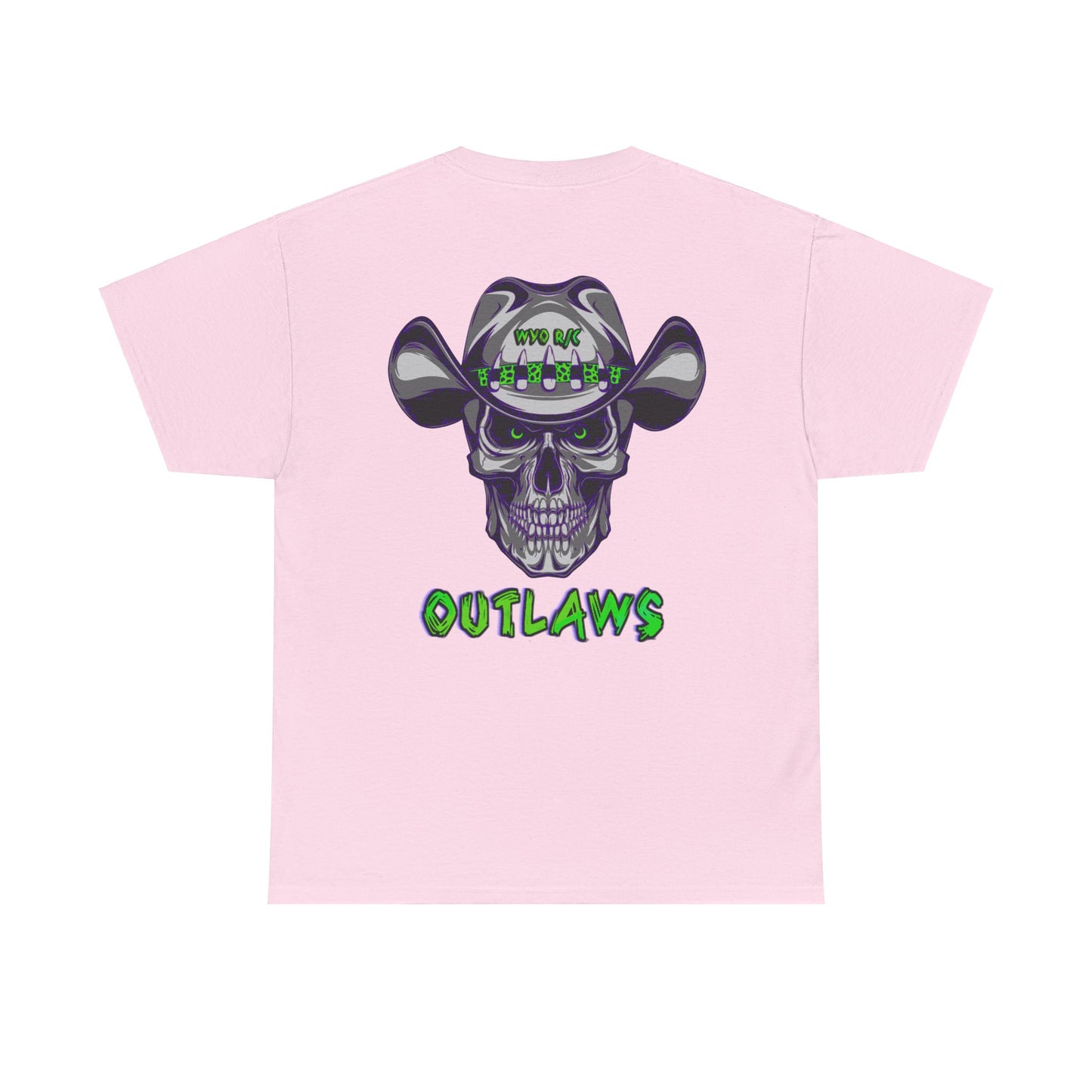 WYO R/C OUTLAWS DinoRc Logo T-Shirt S-5x Black Green