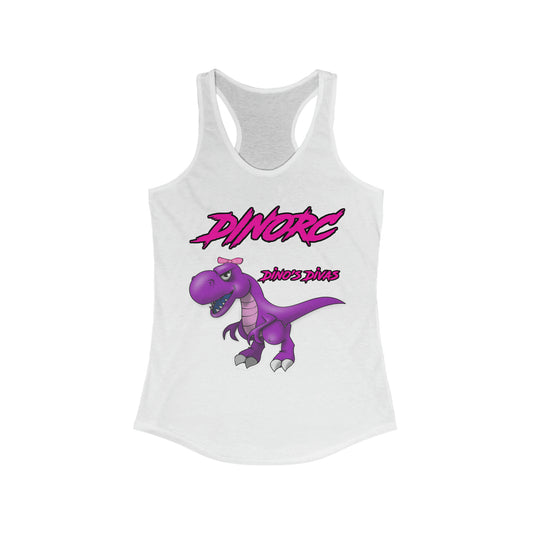 DinoRC Dino Diva's Women's Ideal Racerback Tank
