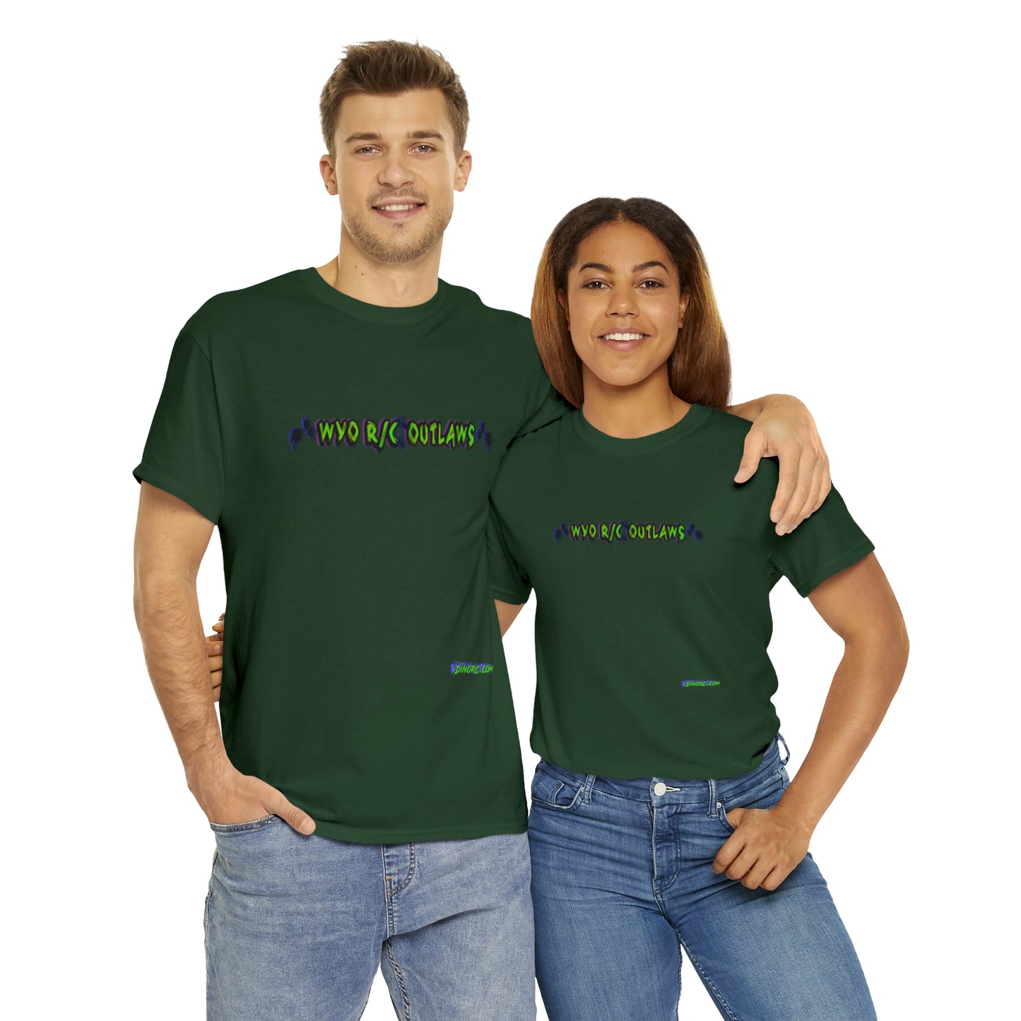 RC Outlaws DinoRc 8 colors Unisex Heavy Cotton Tee