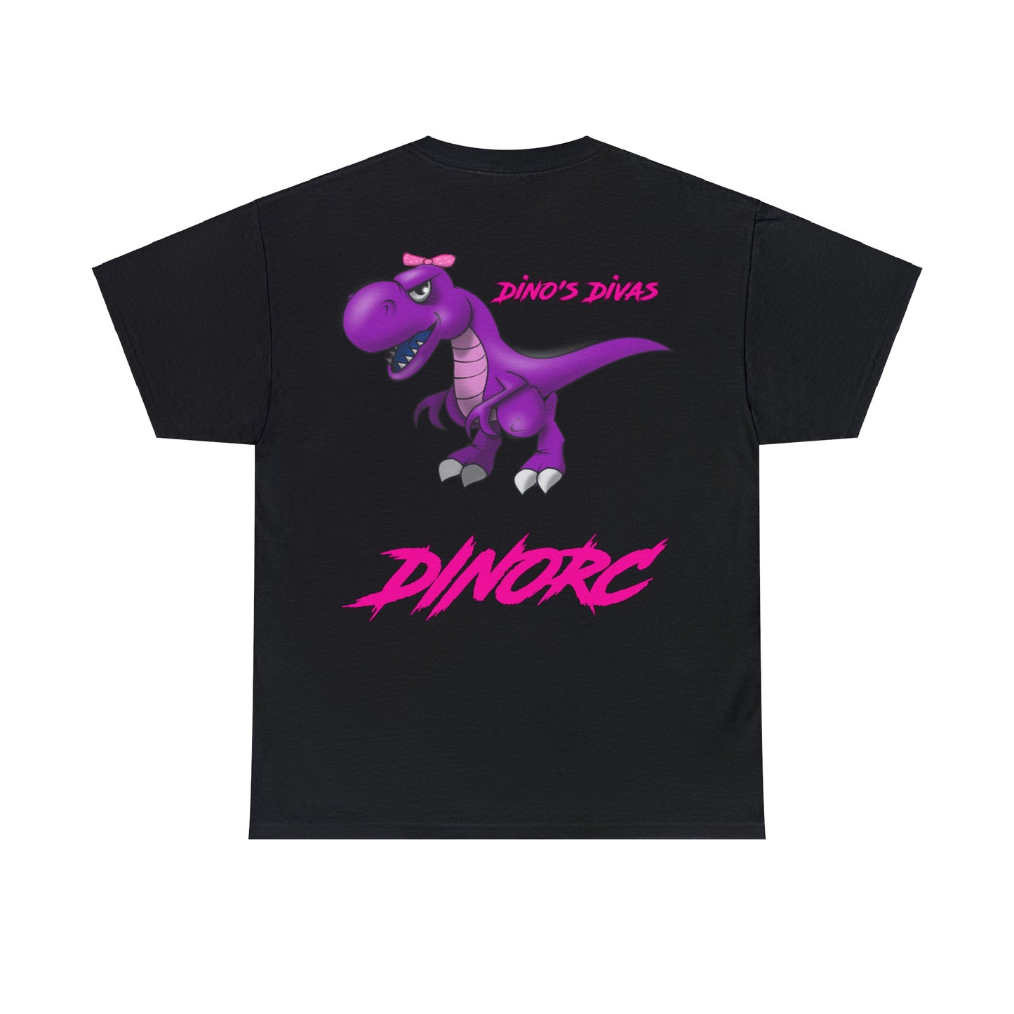 Dino's Divas DinoRc Logo Back of T-Shirt S-5x