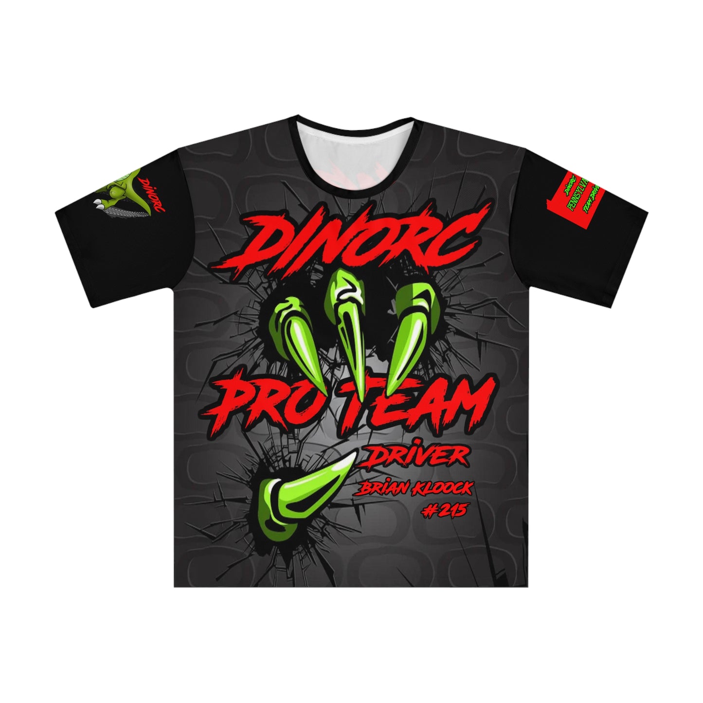 Brian Kloock Pro Team Team drivers T shirt Men's Loose T-shirt (AOP)