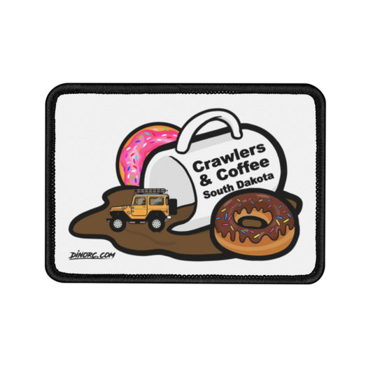 Crawlers and Coffee Iron-On Patch