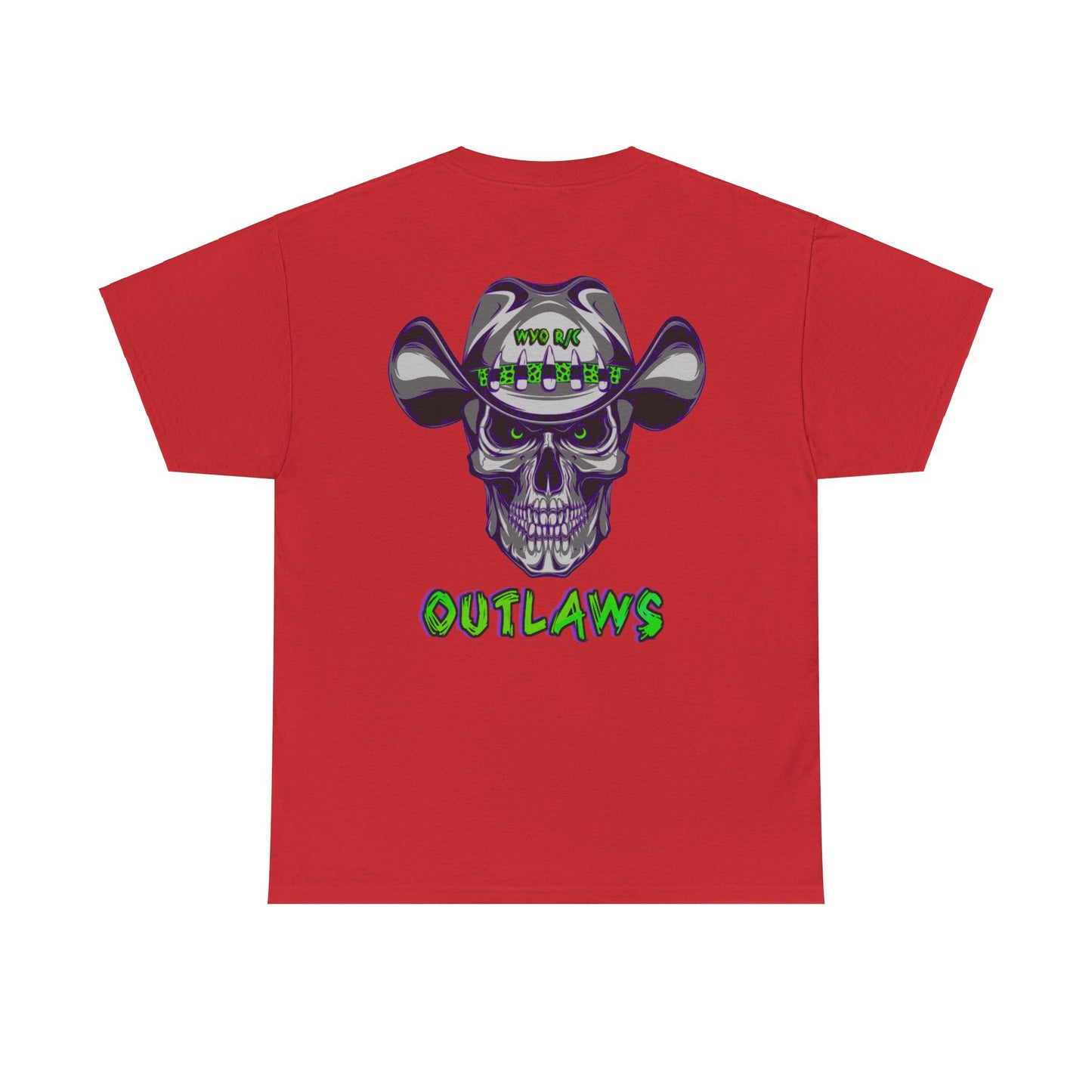 WYO R/C OUTLAWS DinoRc Logo T-Shirt S-5x Black Green