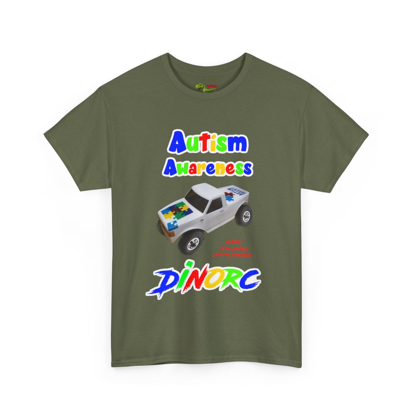 Joseph Brenner DinoRC Autism Awareness Front/Back Sponsor Shirt 2024