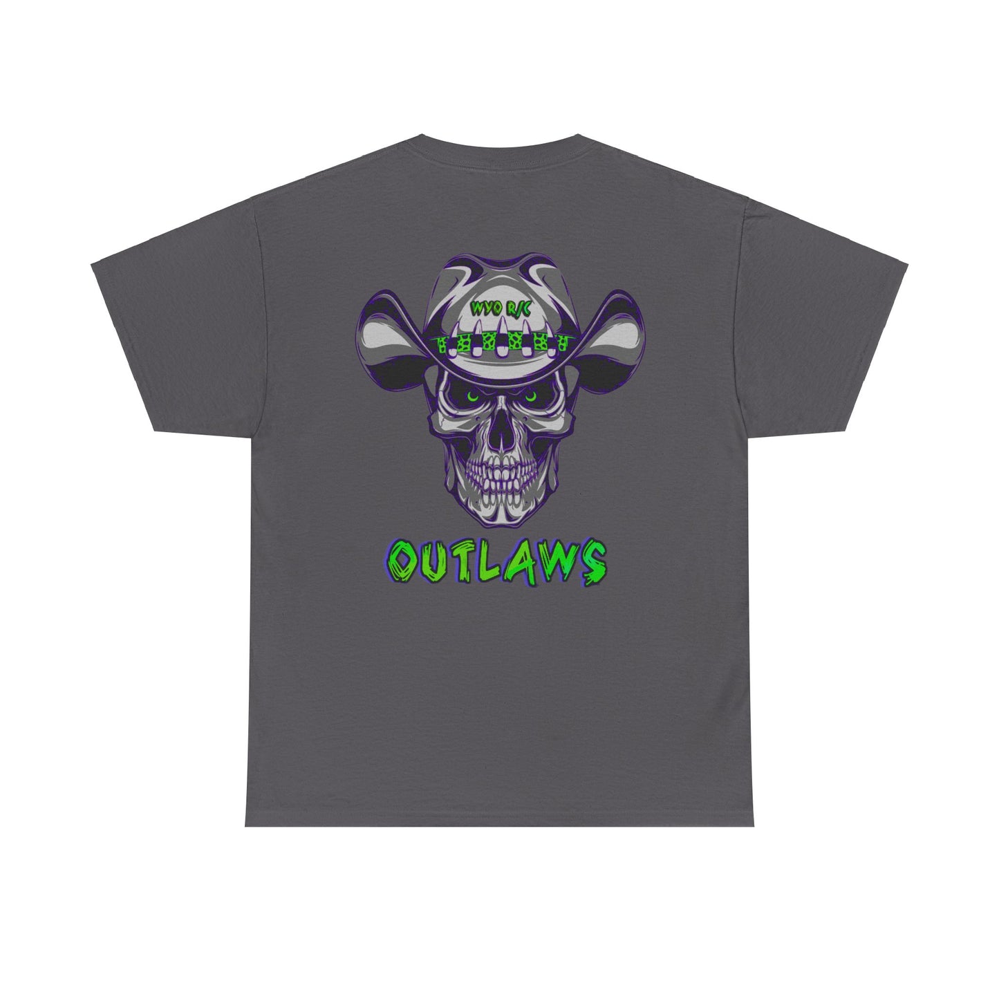 WYO R/C OUTLAWS DinoRc Logo T-Shirt S-5x Black Green