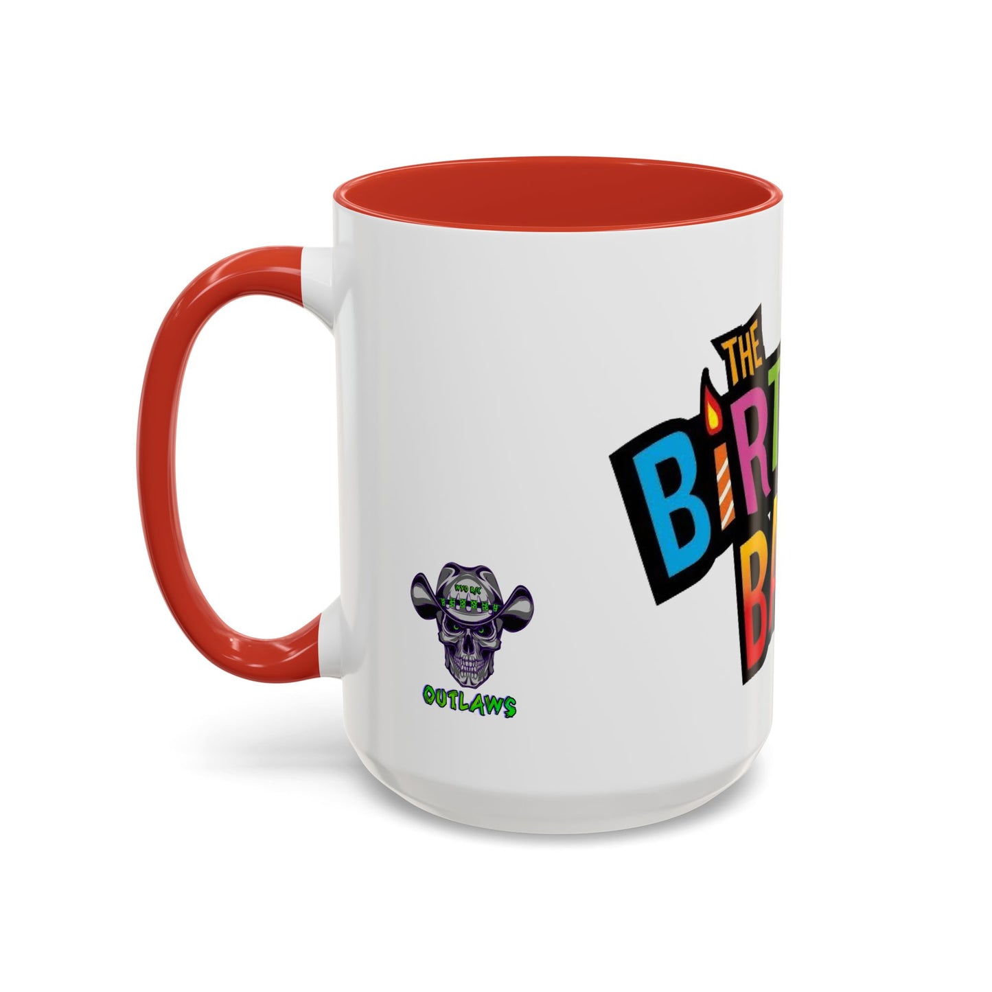 Birthday Bash Accent Coffee Mug - Fun Celebration Dino Theme