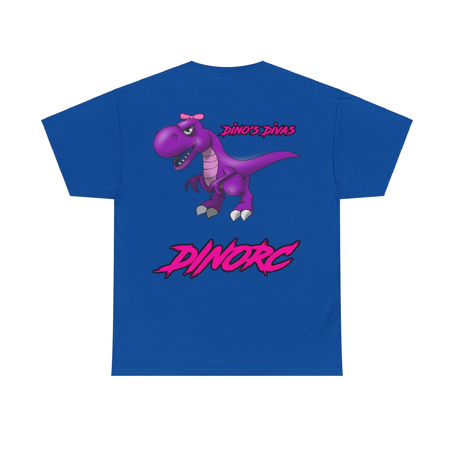 Dino's Divas DinoRc Logo Back of T-Shirt S-5x
