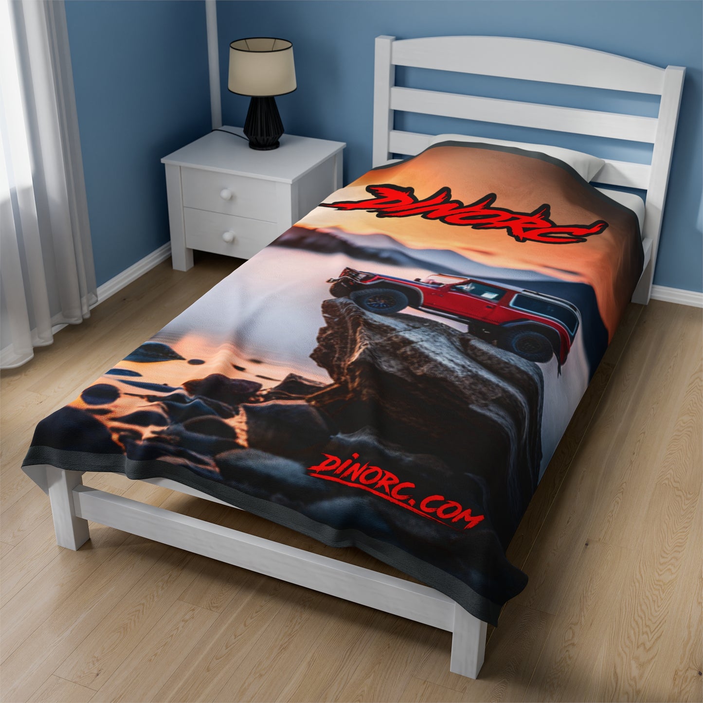 3 sizes DinoRC Velveteen Plush Blanket