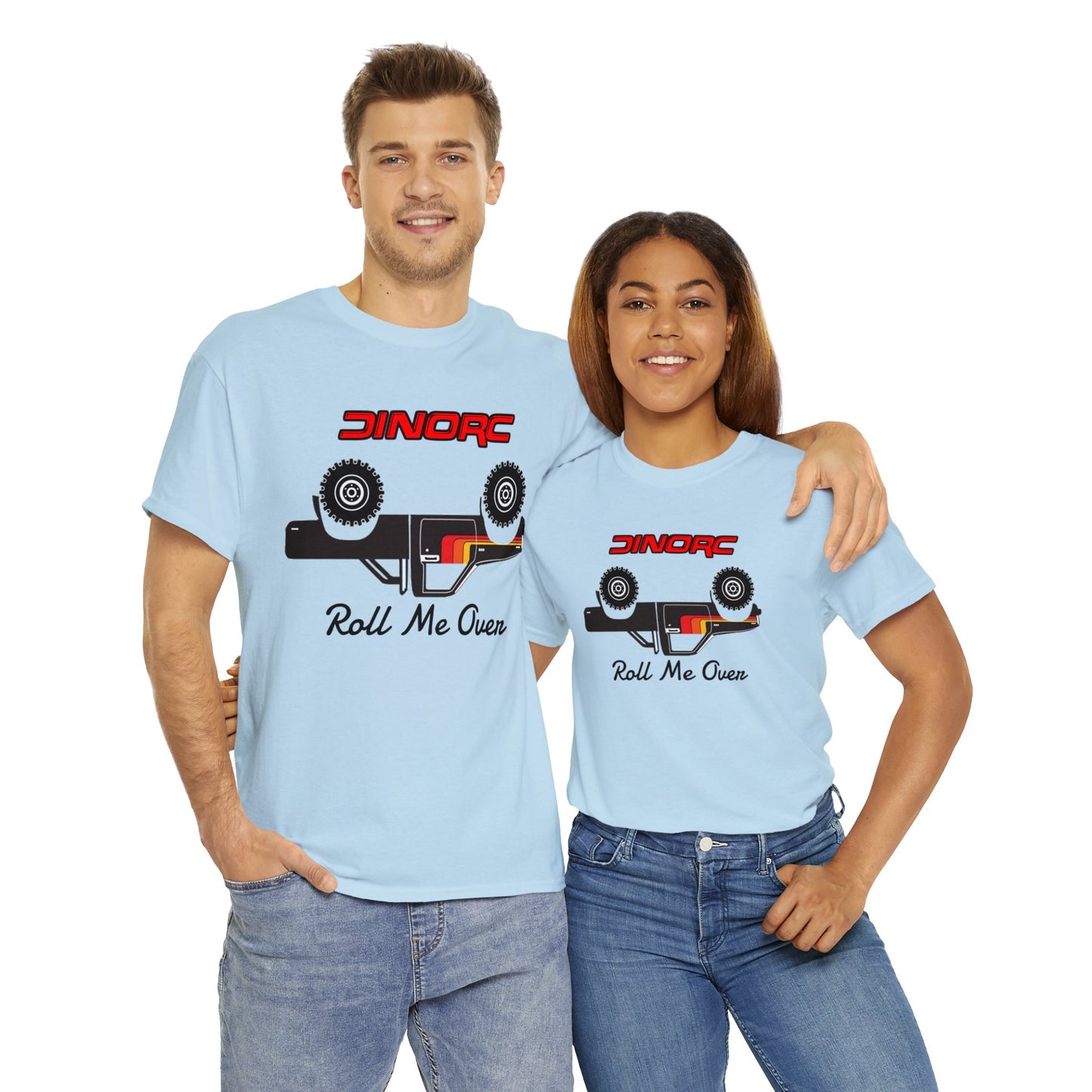 Roll Me Over DinoRC Logo T-Shirt S-5x