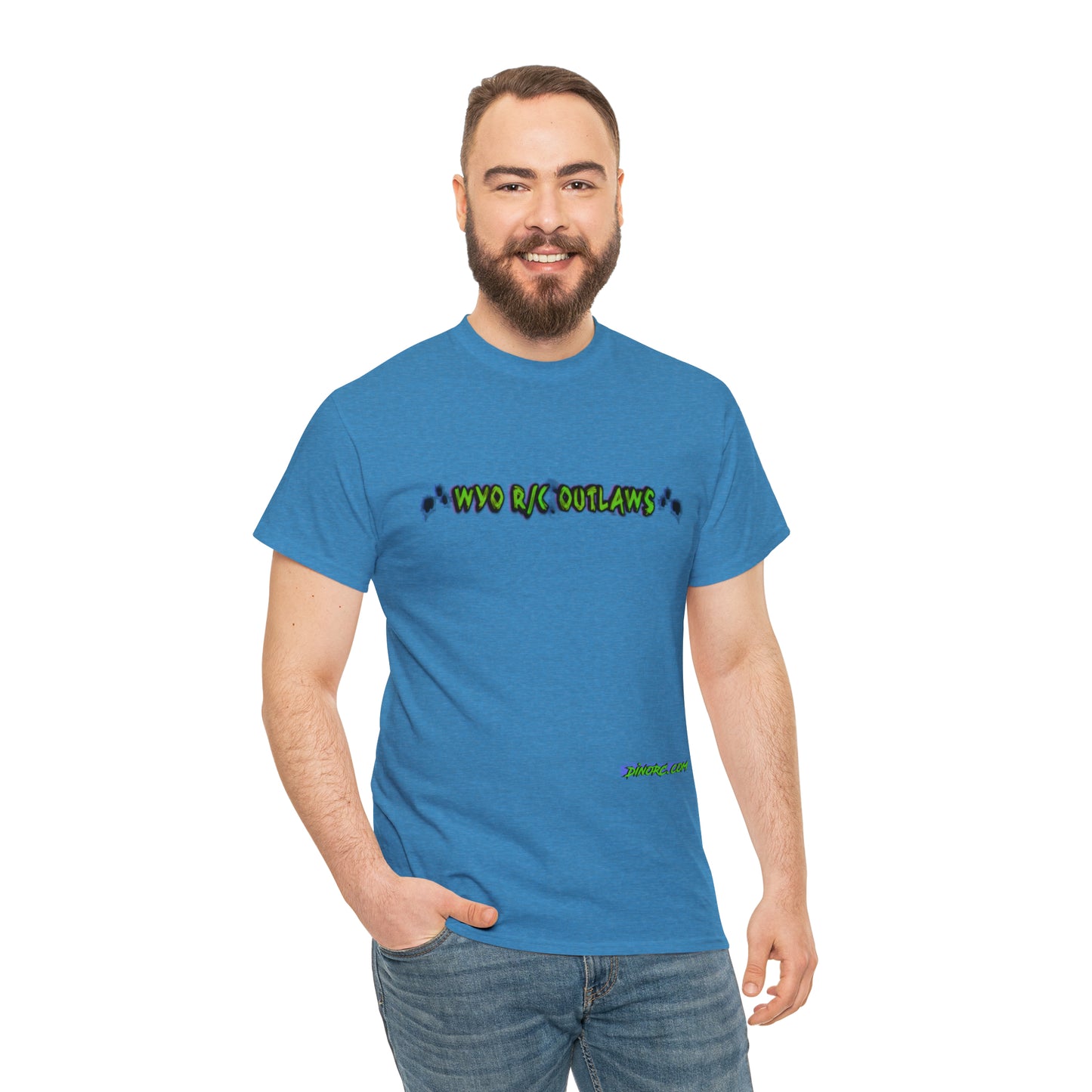 RC Outlaws DinoRc 8 colors Unisex Heavy Cotton Tee