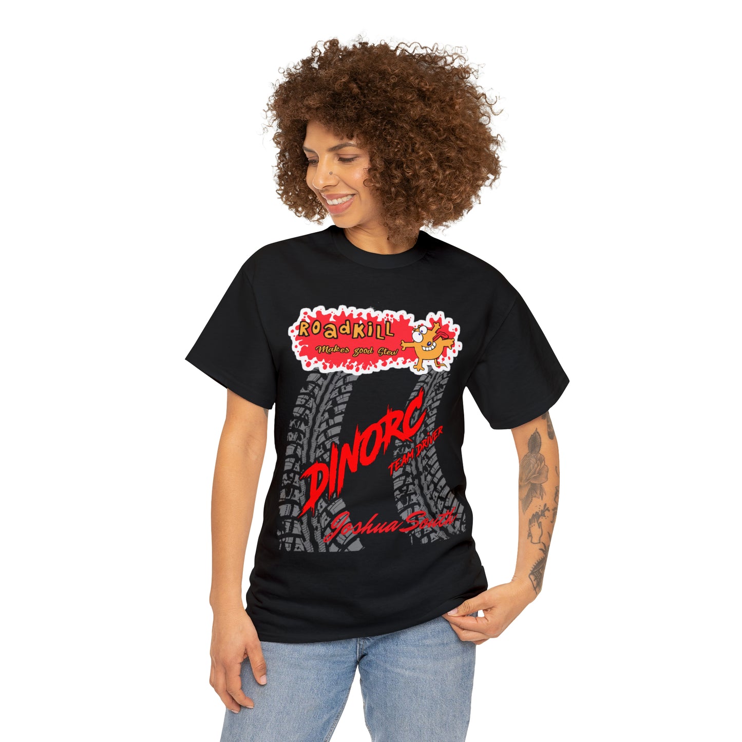 Joshua South of Funny Road Kill DinoRC Logo T-Shirt S-5x