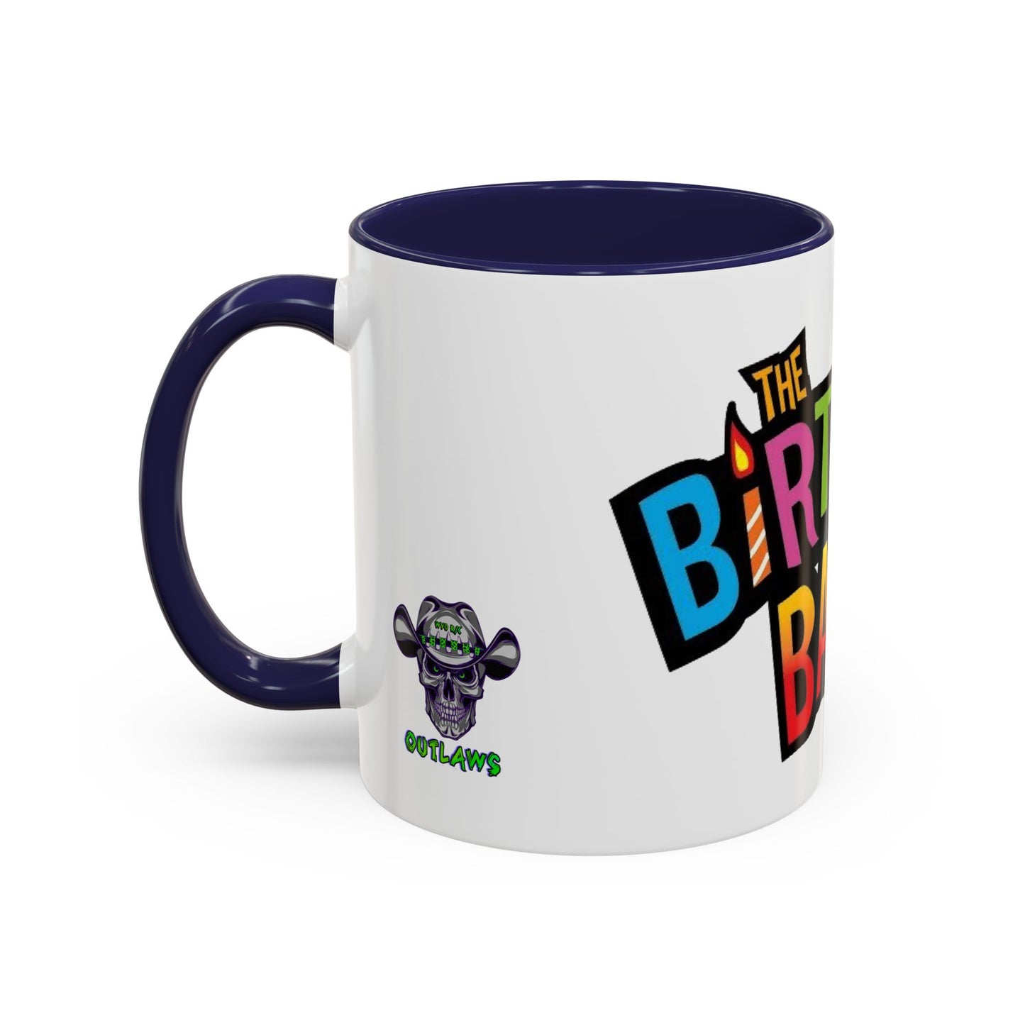 Birthday Bash Accent Coffee Mug - Fun Celebration Dino Theme