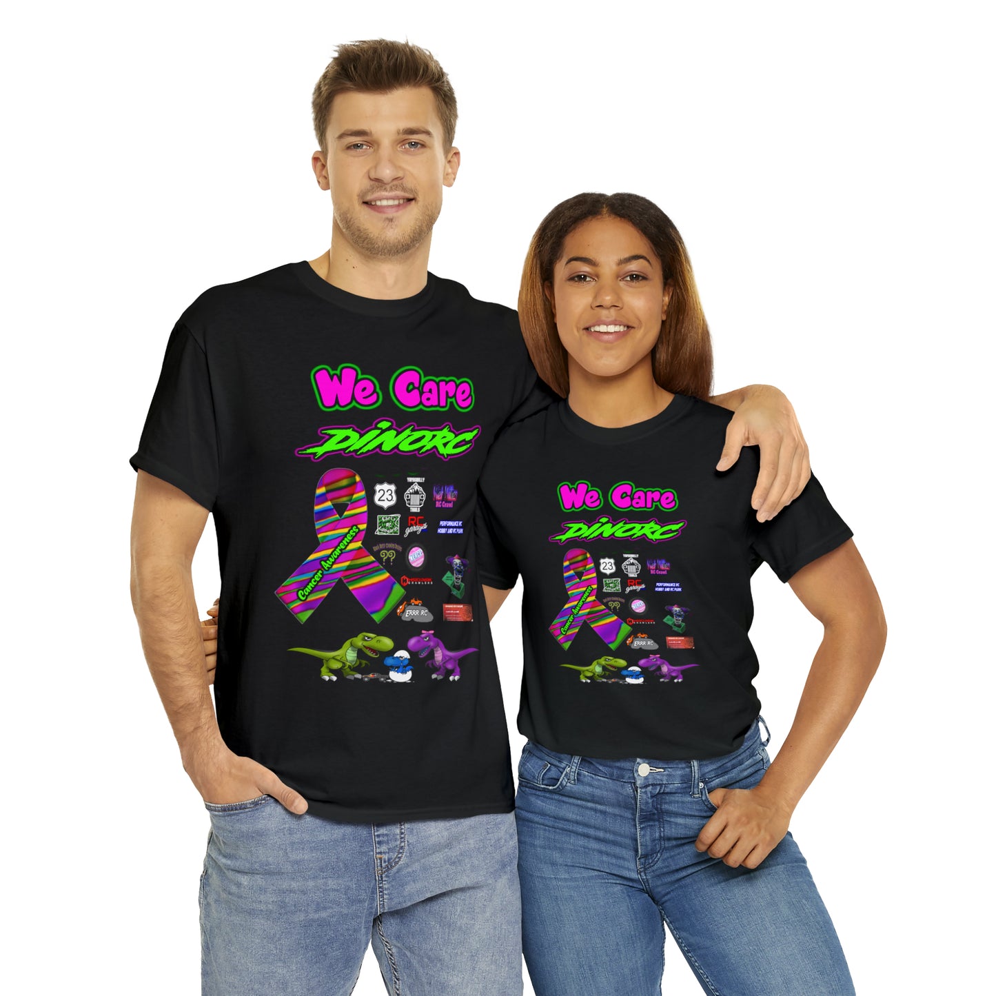 WE Care DinoRC Logo T-Shirt S-5x