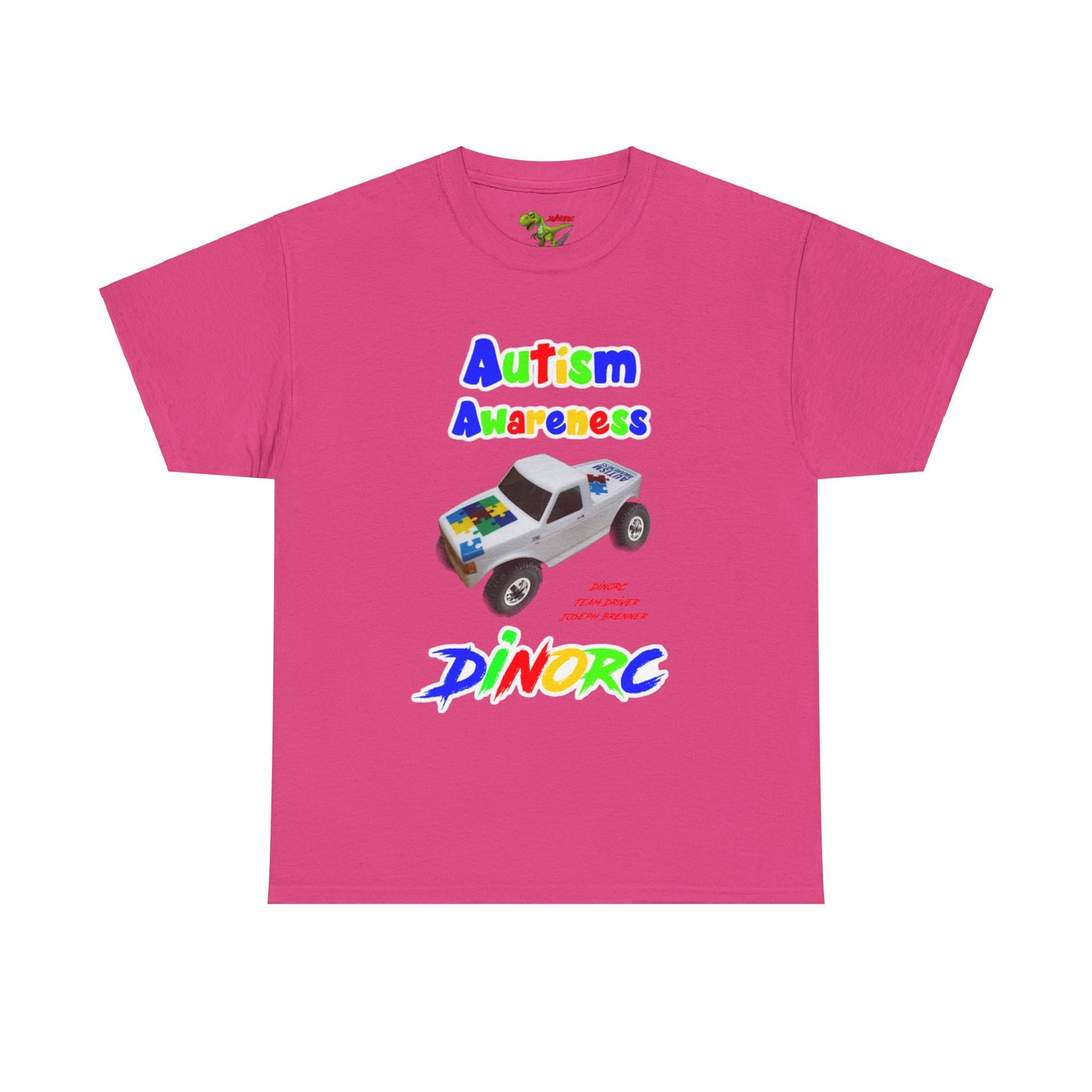 Joseph Brenner DinoRC Autism Awareness Front/Back Sponsor Shirt 2024