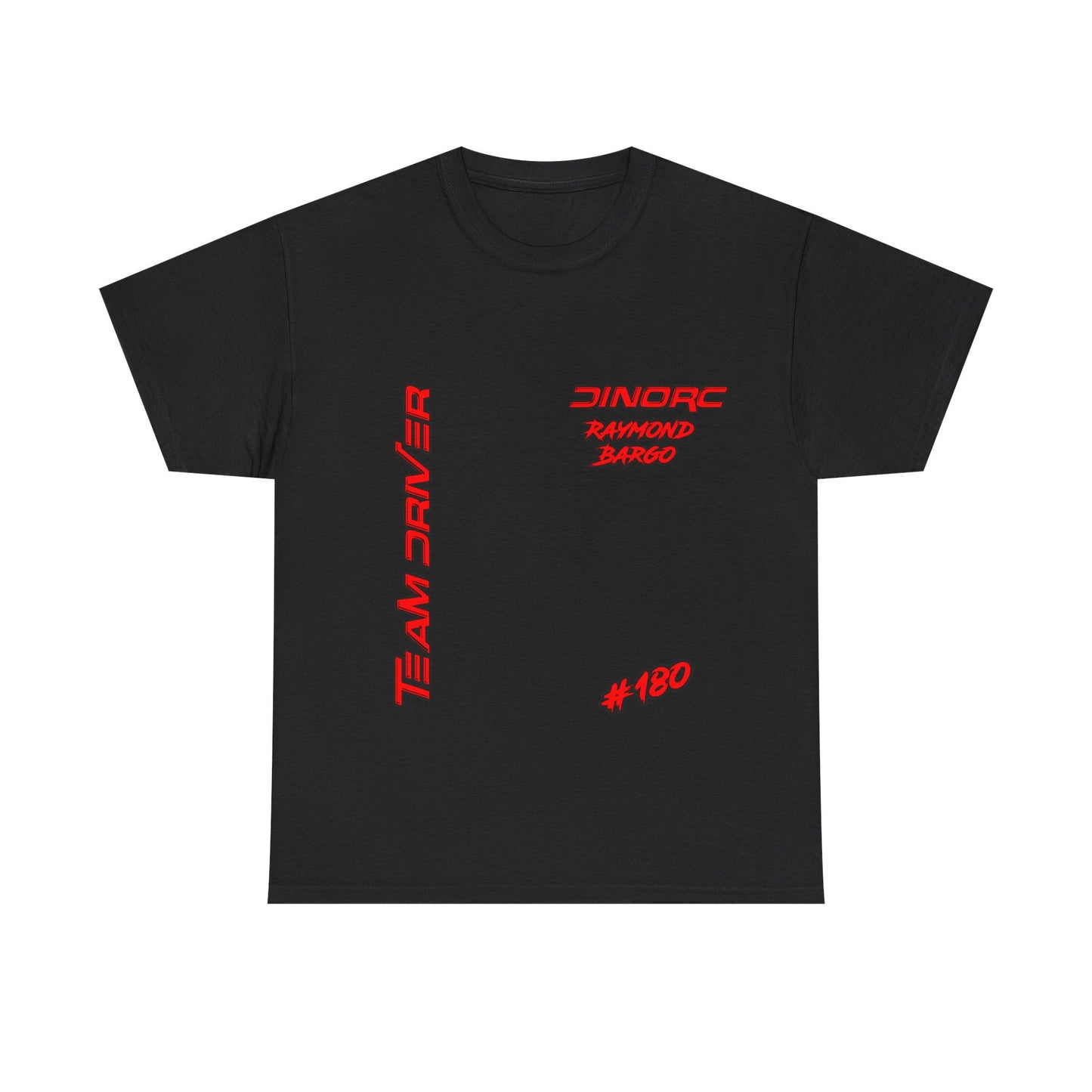 Raymond Bargo Front and Back DinoRc Logo T-Shirt S-5x 5 colors