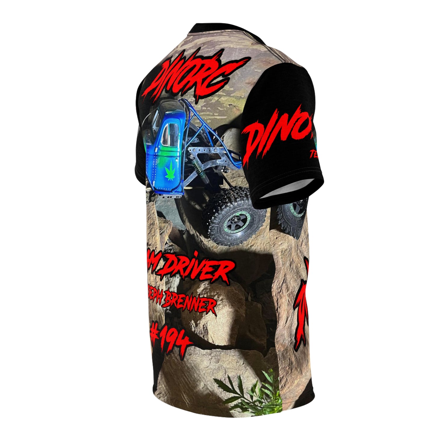 Joseph Brenner black and red Team Driver T Shirt