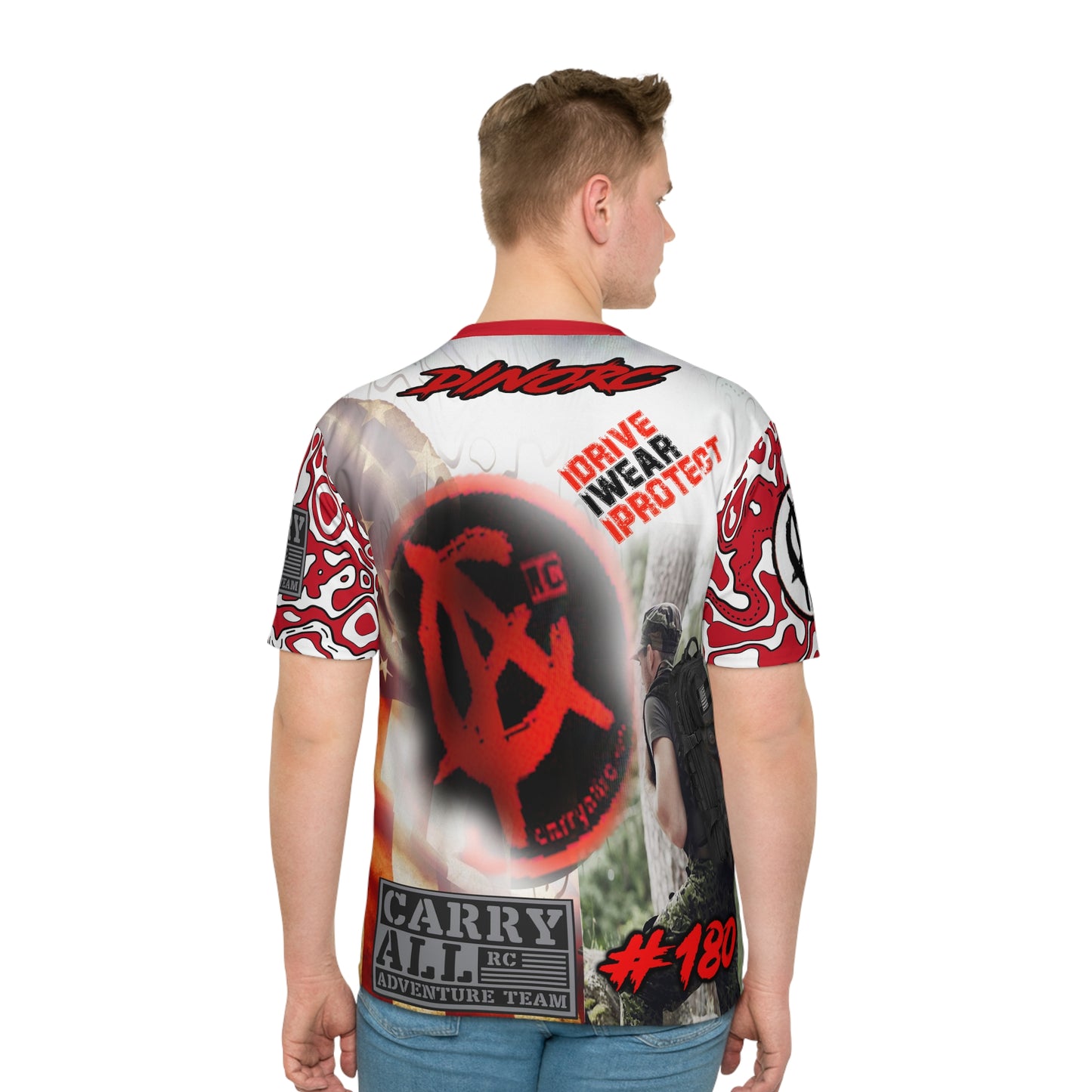 Raymond Bargo Carry ALL RC Men's Loose T-shirt (AOP)