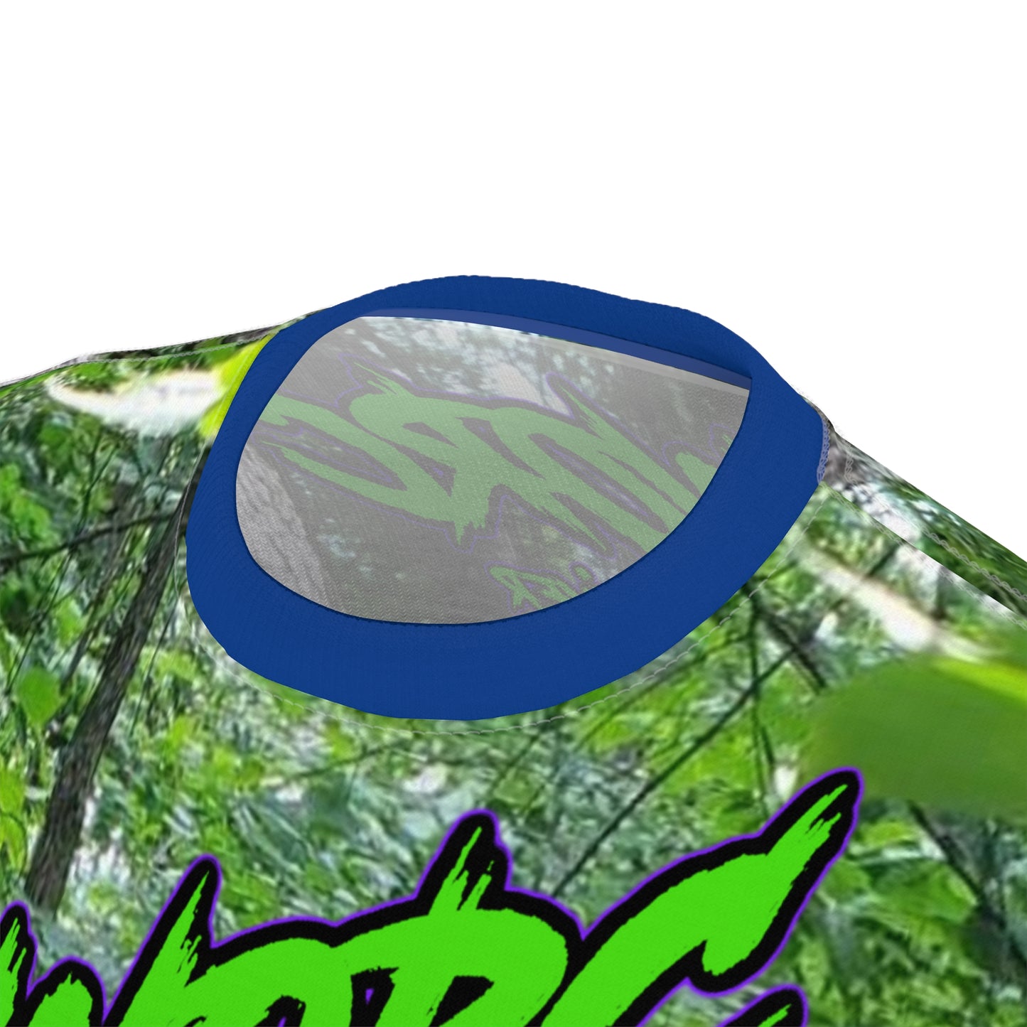 Steve Popelwel Blue N Green DinoRC Team Driver T Shirt Blue Sleeves