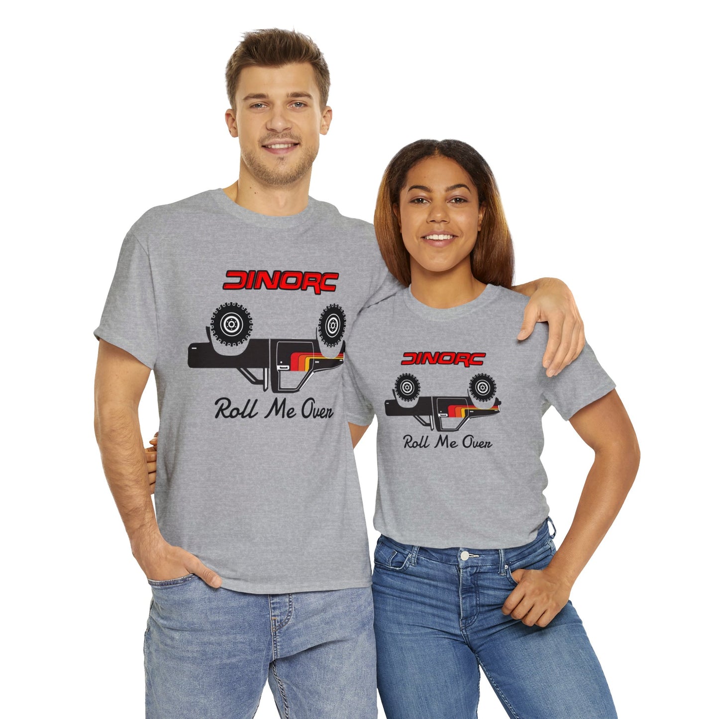 Roll Me Over DinoRC Logo T-Shirt S-5x