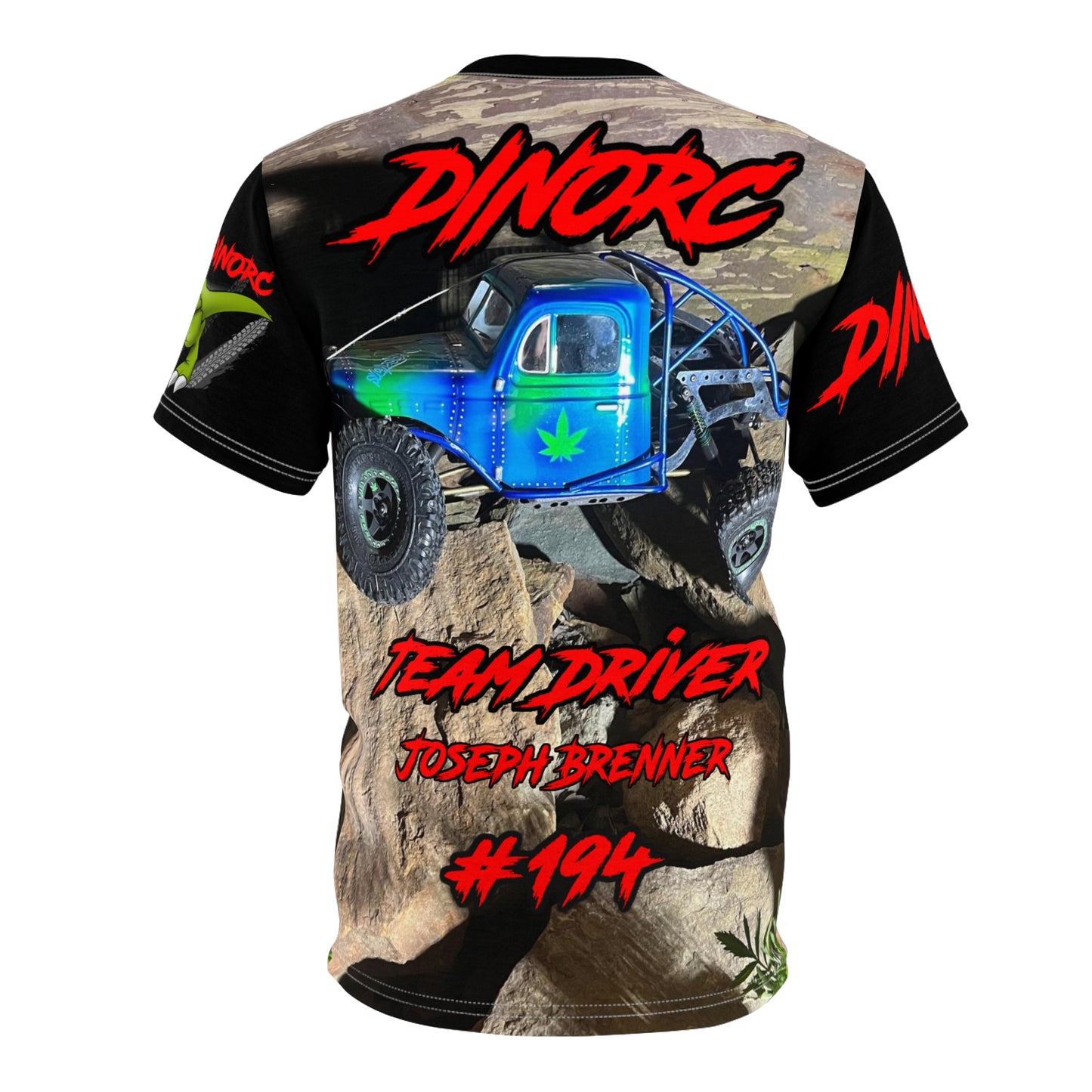 Joseph Brenner black and red Team Driver T Shirt