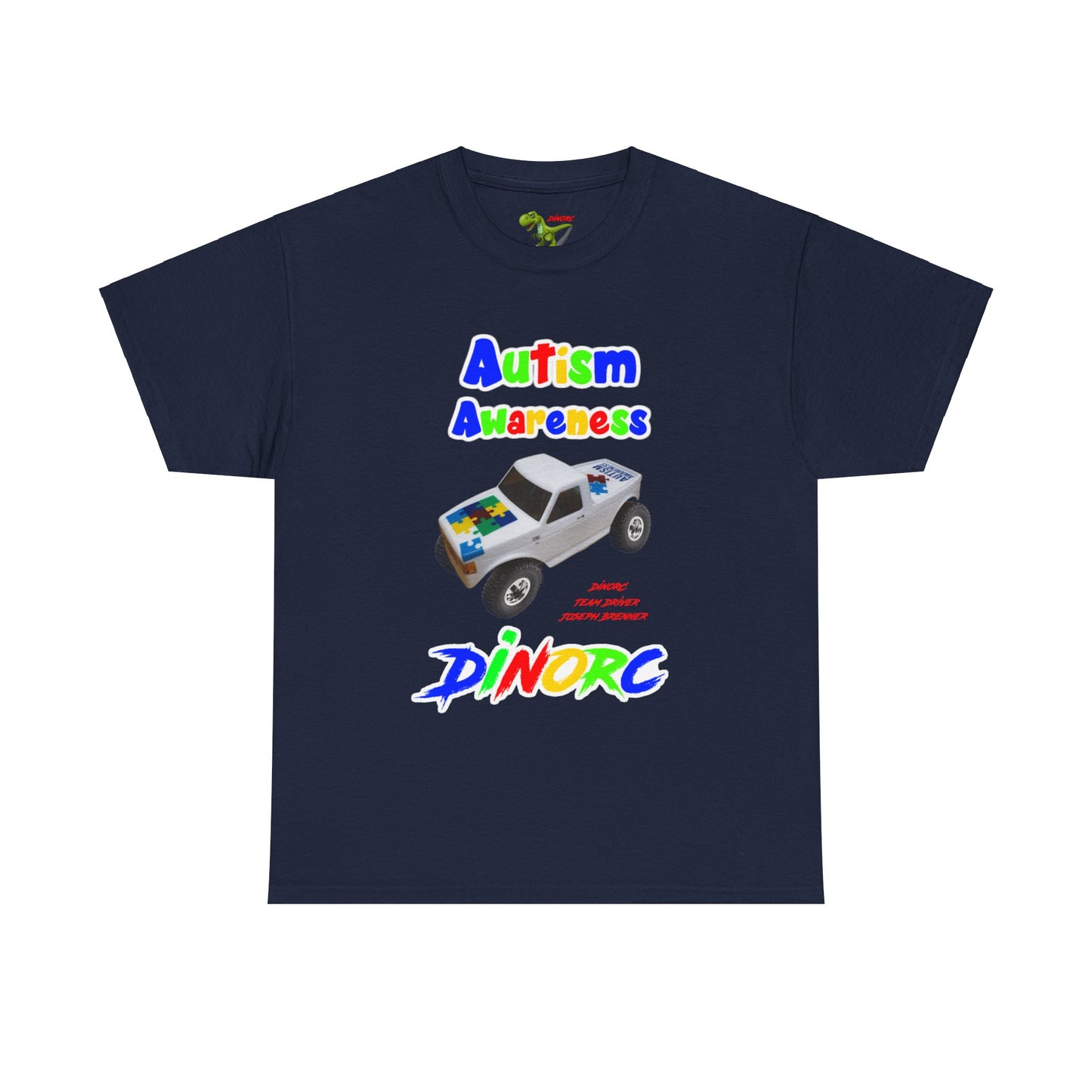 Joseph Brenner DinoRC Autism Awareness Front/Back Sponsor Shirt 2024