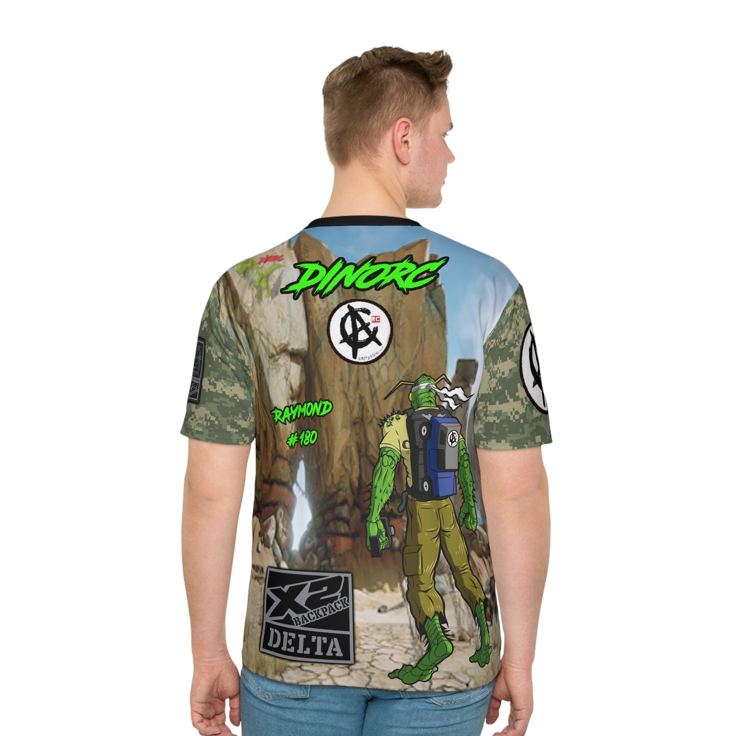 Raymond Bargo Carry ALL RC Men's Loose T-shirt (AOP)