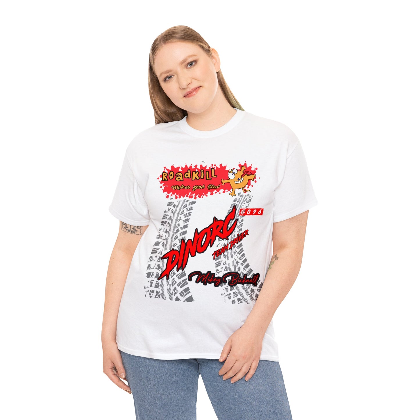 Mikey's Road Kill DinoRC Logo T-Shirt S-5x