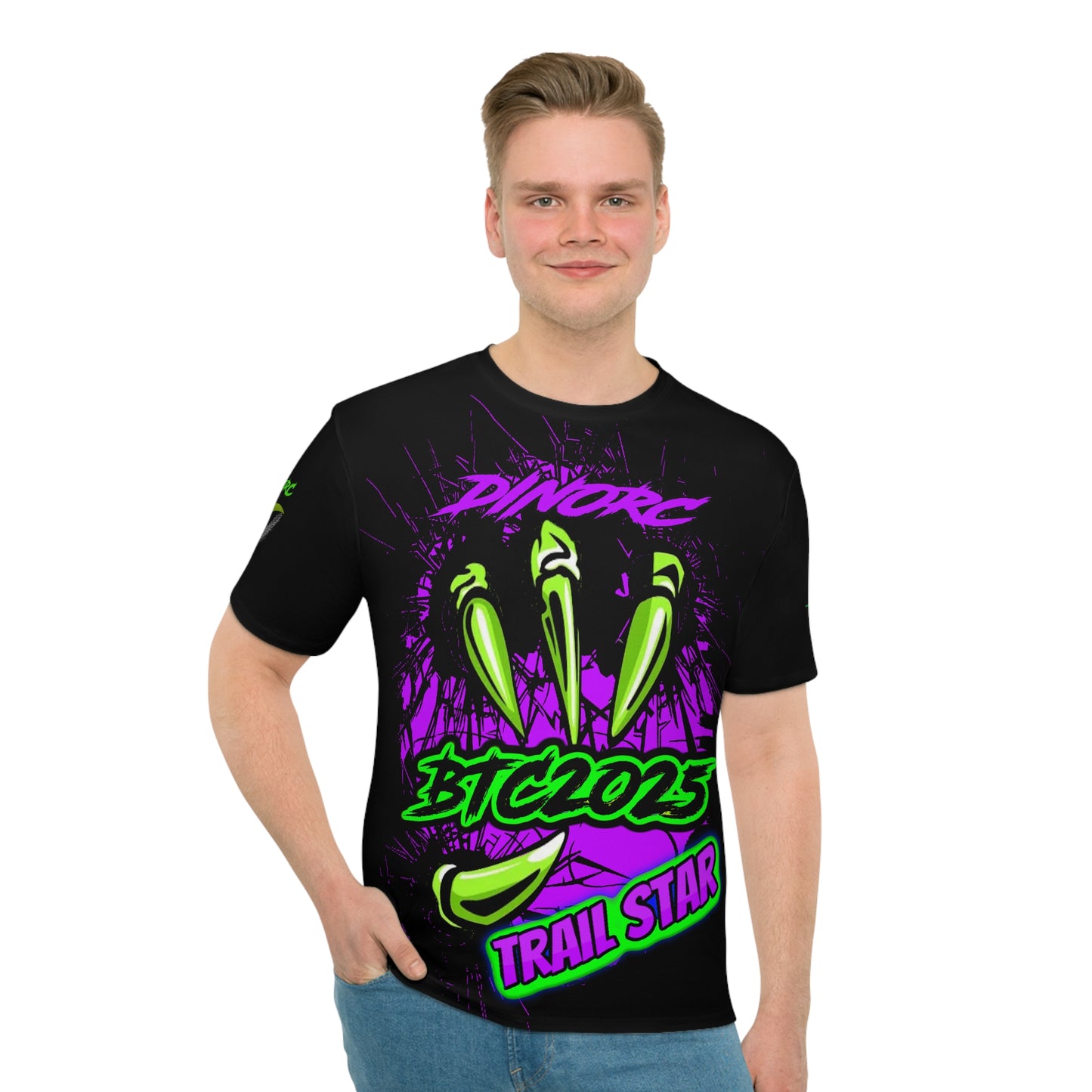 2025 DinoRC Trail Star Beat The Creek Loose T-shirt (AOP)