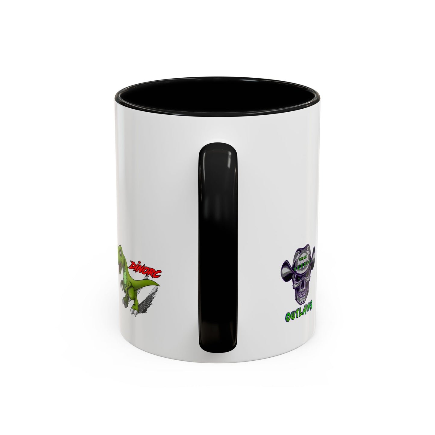 Birthday Bash Accent Coffee Mug - Fun Celebration Dino Theme