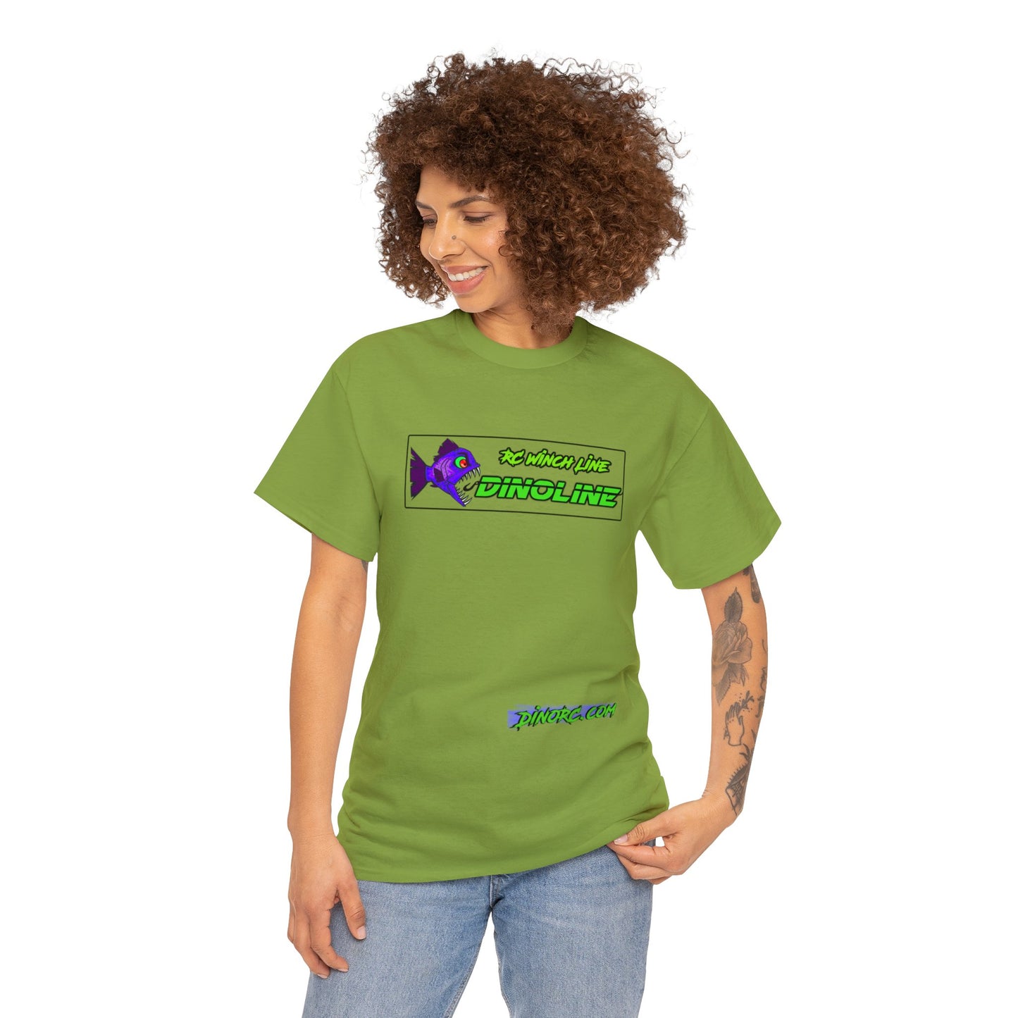 Dinoline DinoRC Logo Made In Canada Unisex Heavy Cotton Tee