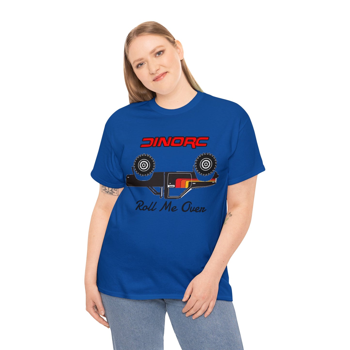 Roll Me Over DinoRC Logo T-Shirt S-5x