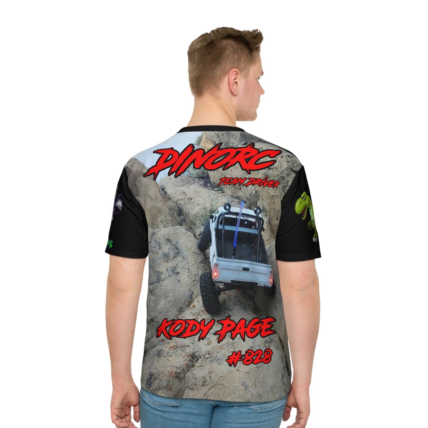 DinoRC Kody Page Team Driver Shirt Loose T-shirt (AOP)