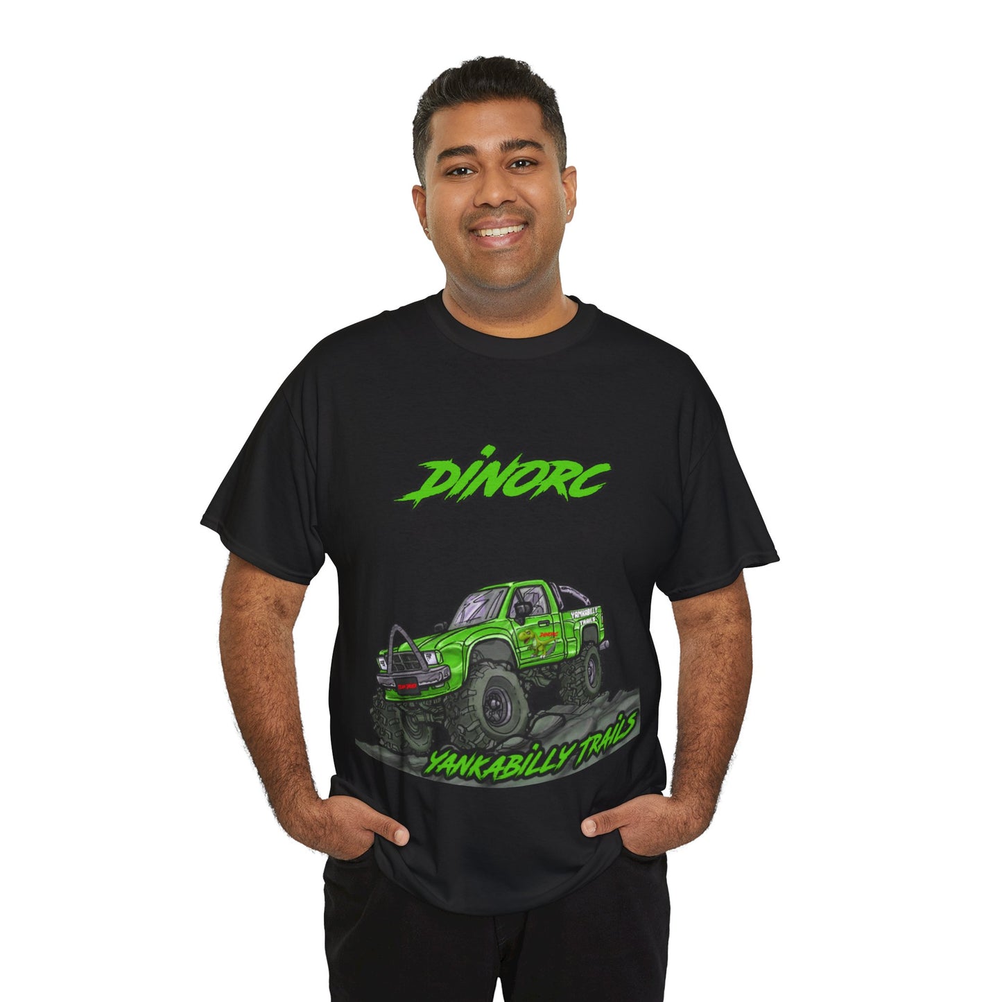 Yankabilly 2024 DinoRc logo Front and Back DinoRc Logo T-Shirt S-5x 5 colors