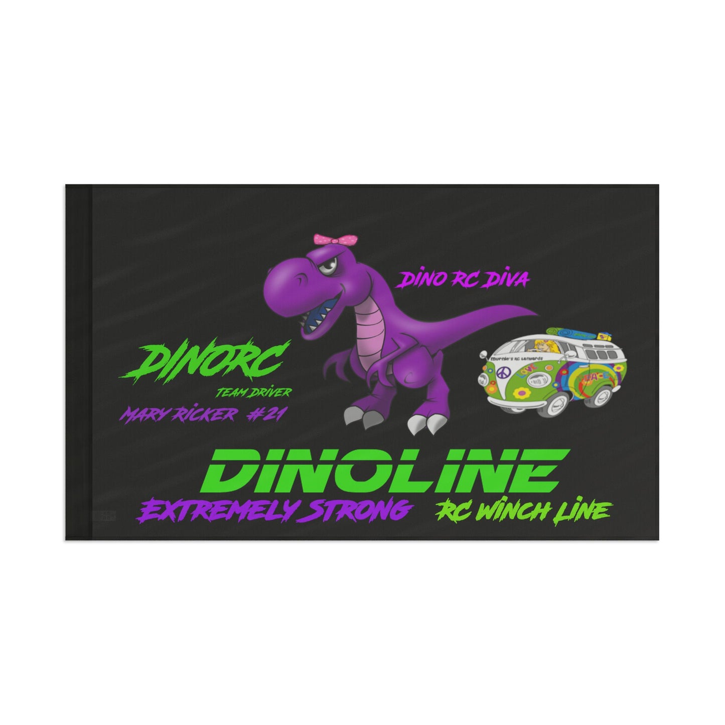 Mary Ricker Team driver Flag