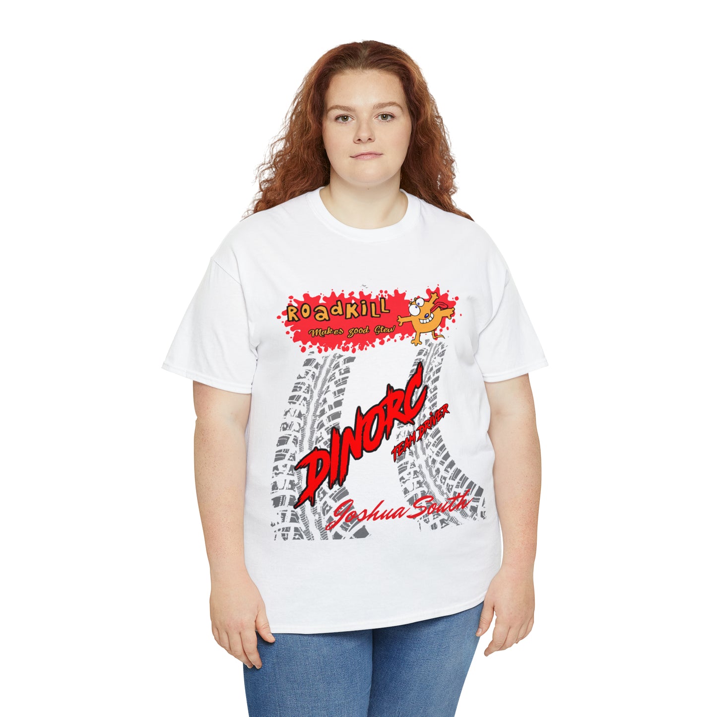 Joshua South of Funny Road Kill DinoRC Logo T-Shirt S-5x