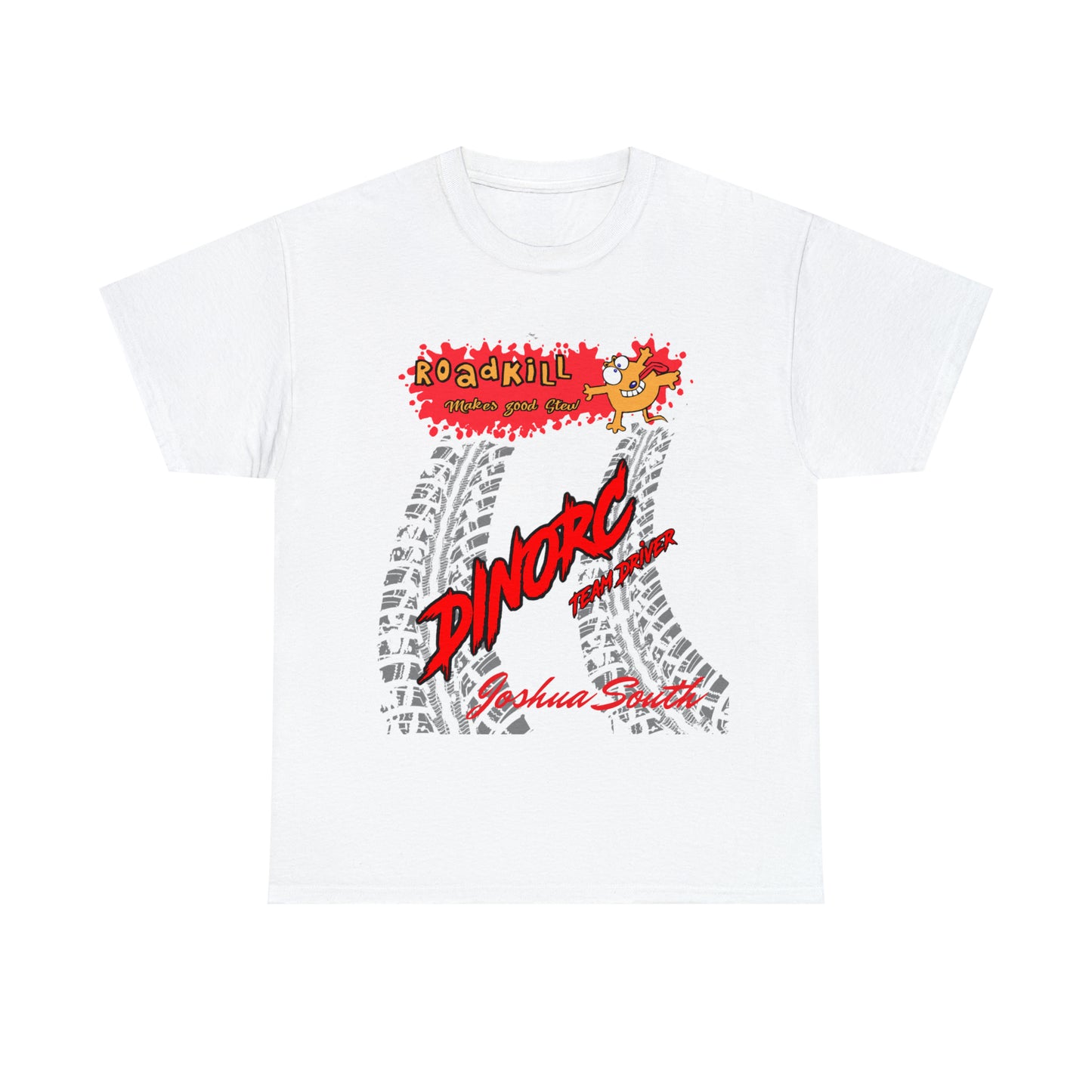 Joshua South of Funny Road Kill DinoRC Logo T-Shirt S-5x