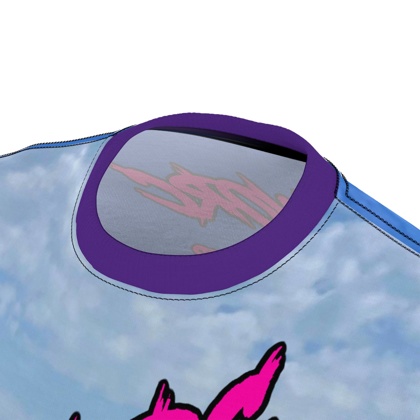 Chrissy Boock Dino Diva's Team Driver T Shirt purple Sleeves