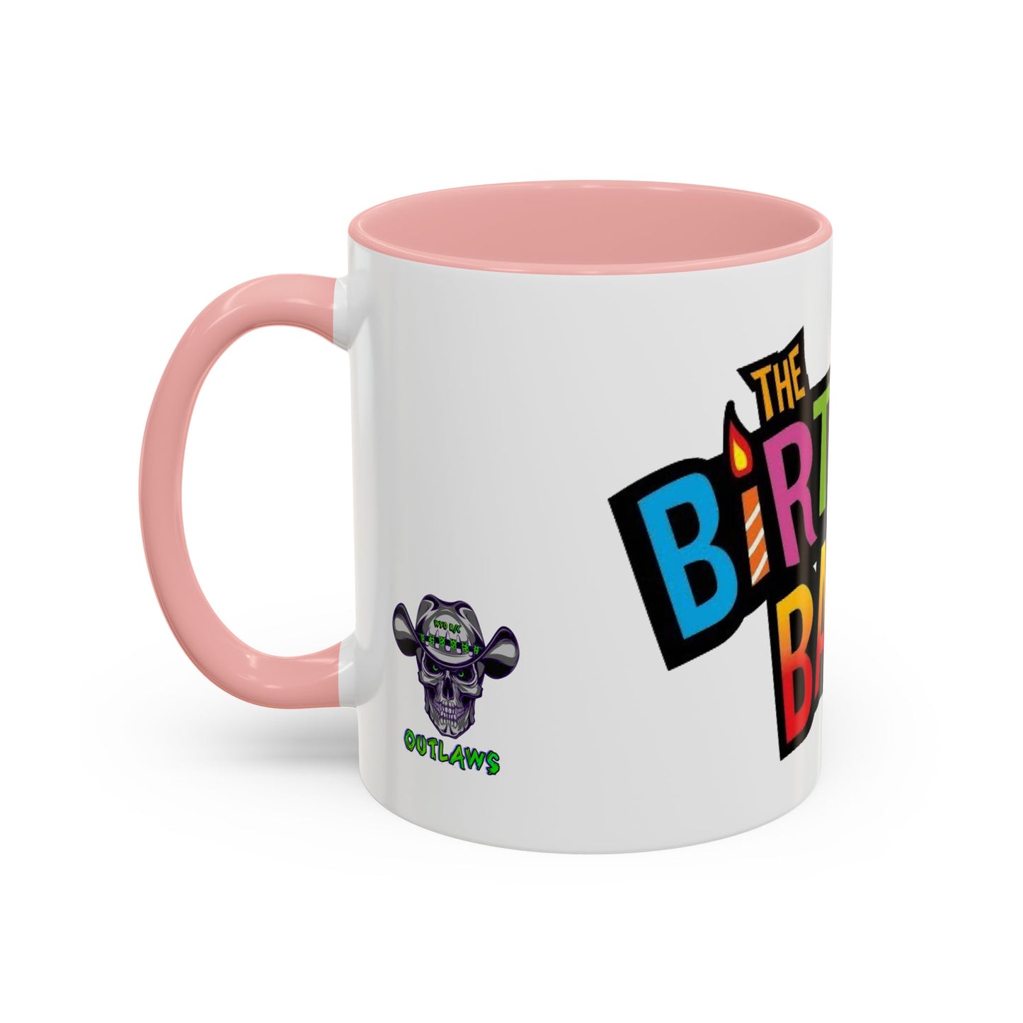 Birthday Bash Accent Coffee Mug - Fun Celebration Dino Theme