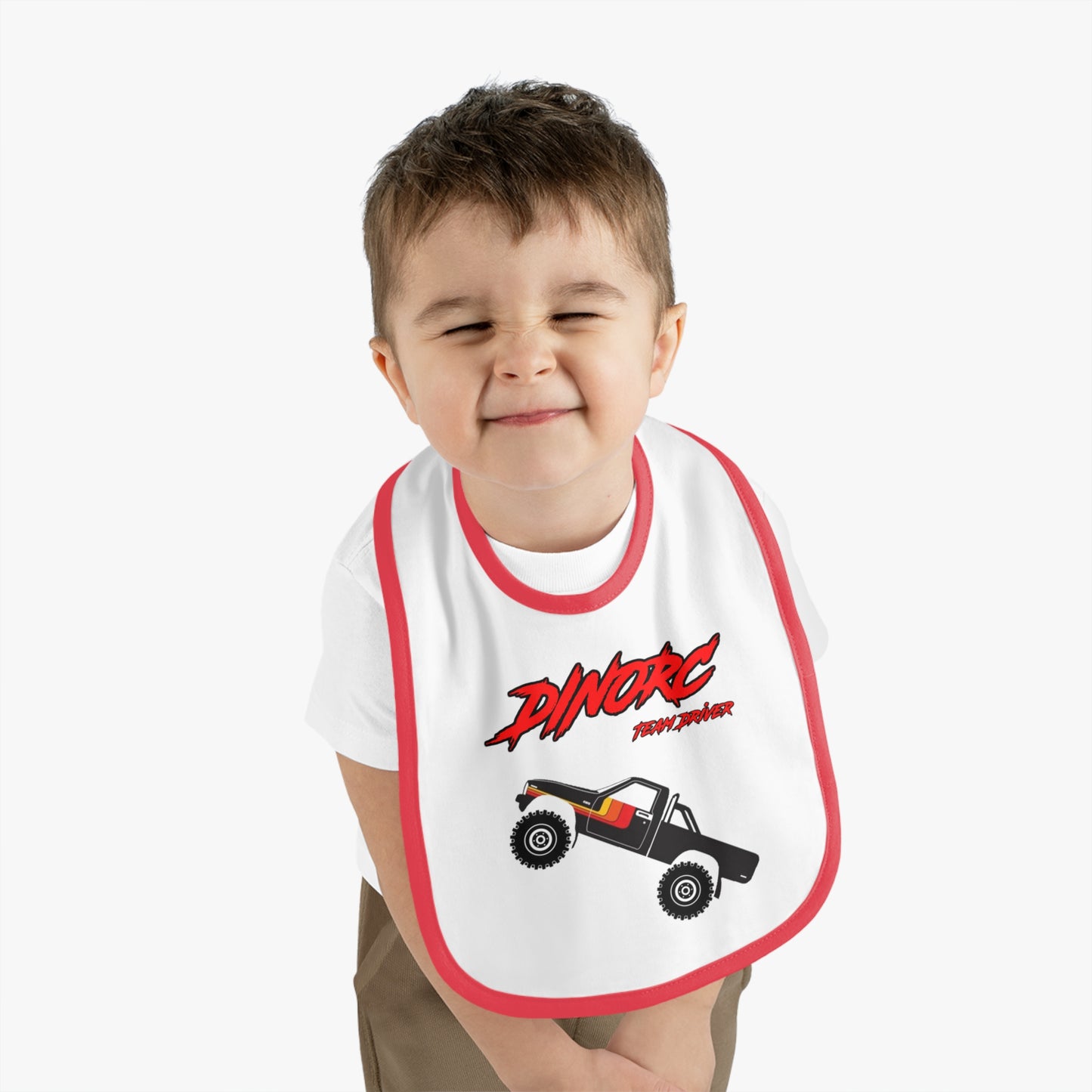 DinoRC Team Driver Baby Trim Jersey Bib