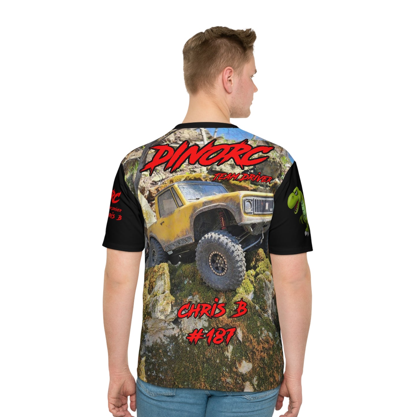 DinoRC Chris B Team Driver Shirt Loose T-shirt (AOP)
