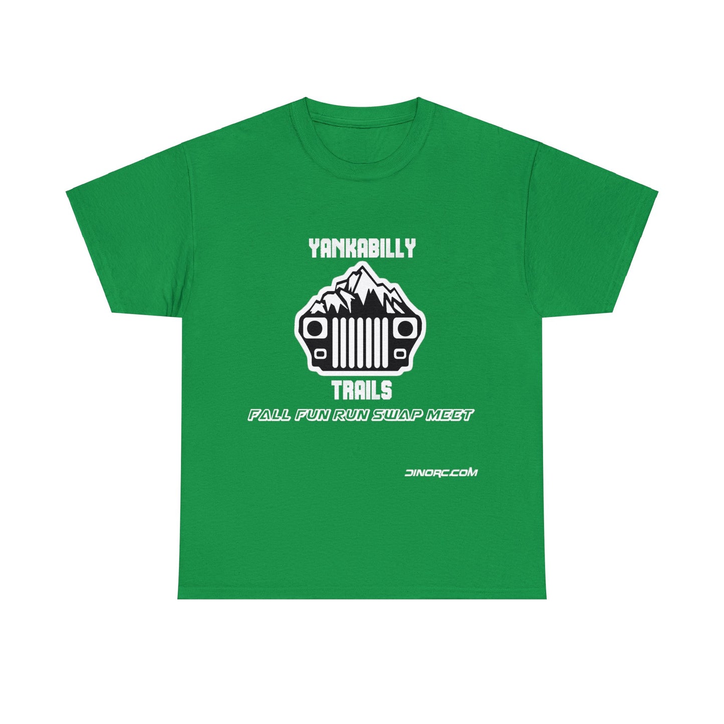 Yankabilly Trails DinoRc Logo T-Shirt S-5x Black White Green Blue Red