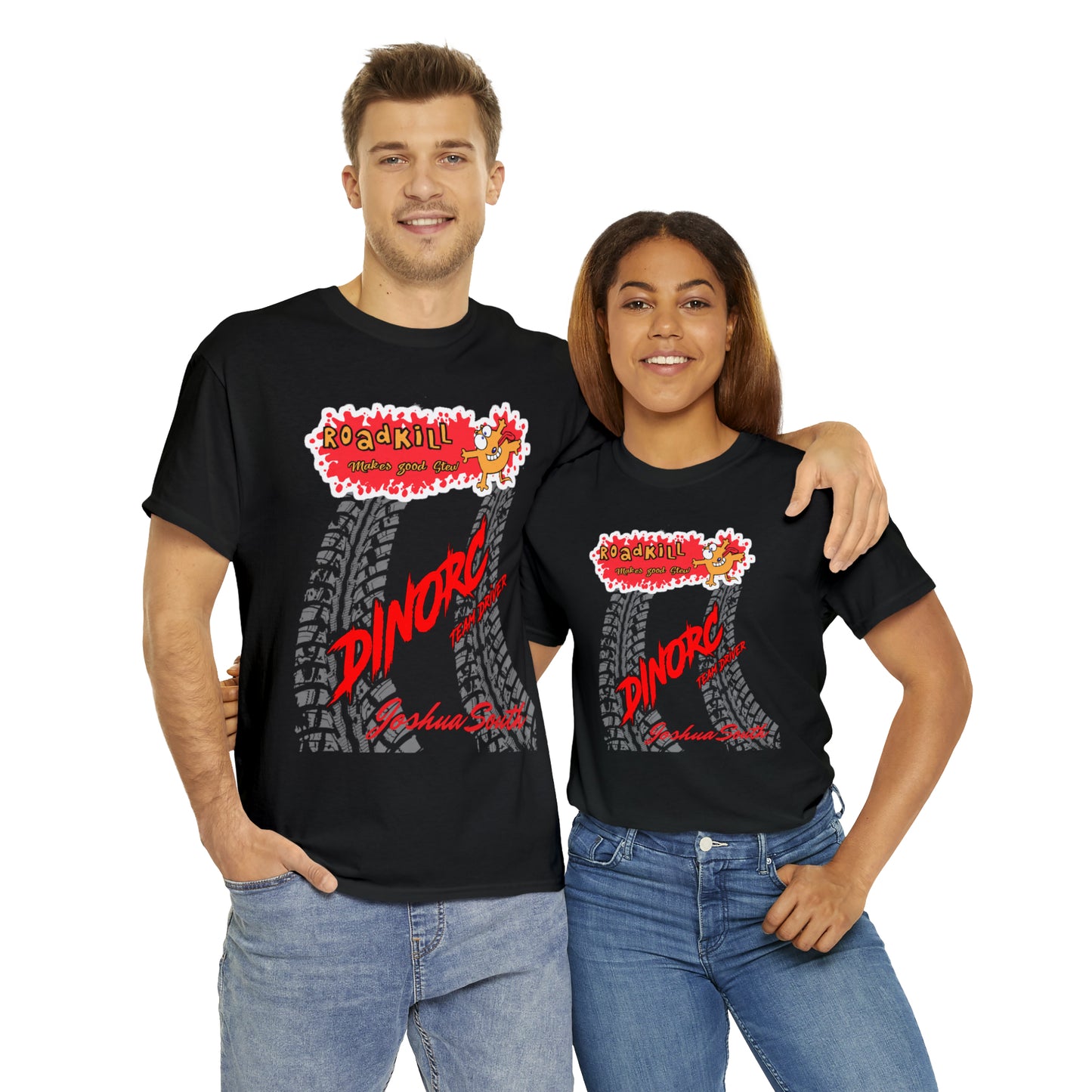 Joshua South of Funny Road Kill DinoRC Logo T-Shirt S-5x