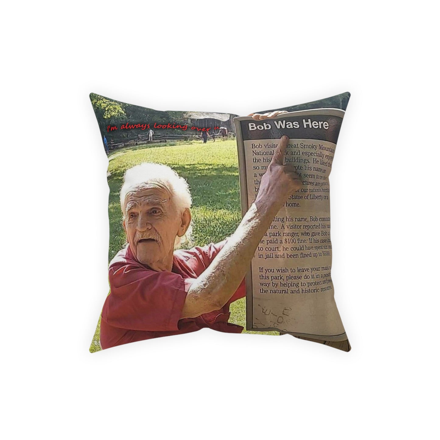 Mike Hammond Memory Pillow