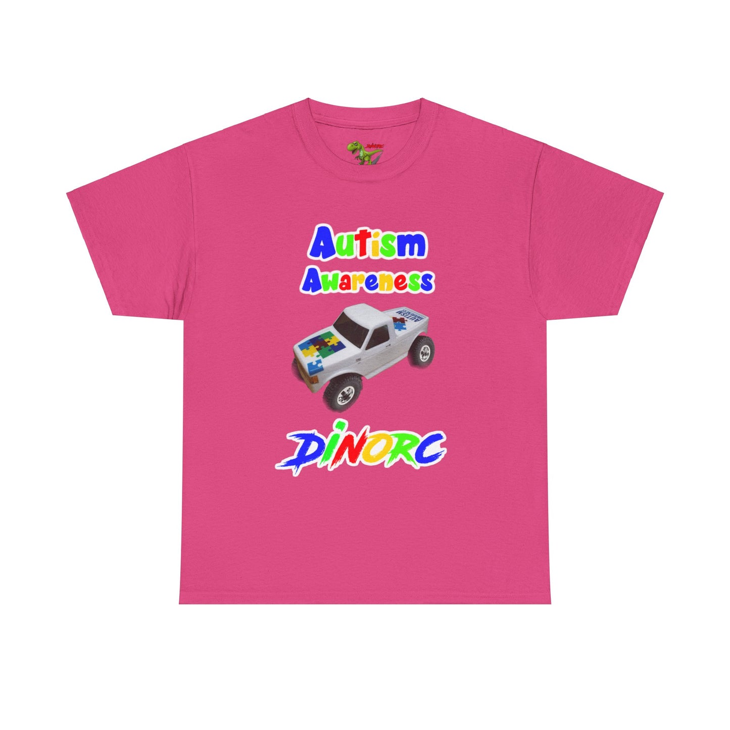DinoRC Autism Awareness Front/Back Sponsor Shirt 2024