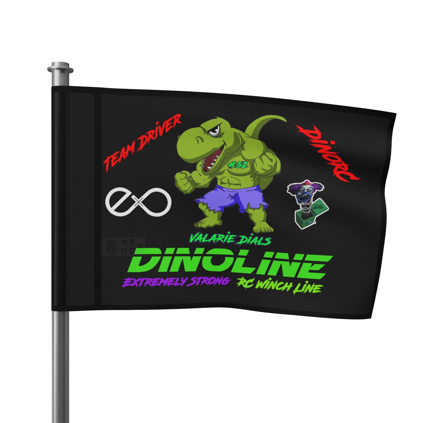Valerie Dials Team driver Flag