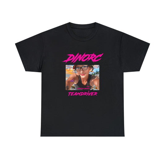 Crissy Book front DinoRC Logo T-Shirt S-5x