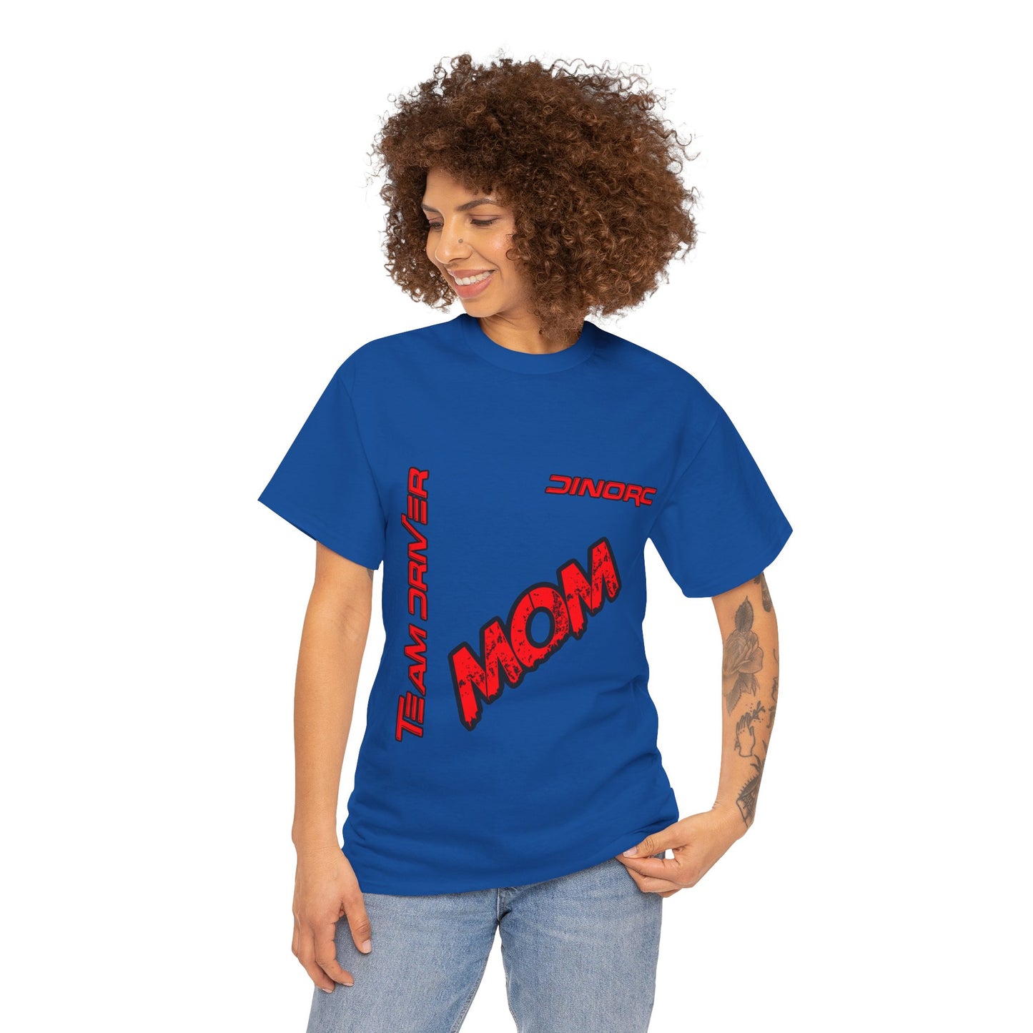 DinoRC MOM Front and Back DinoRc Logo T-Shirt S-5x 5 colors