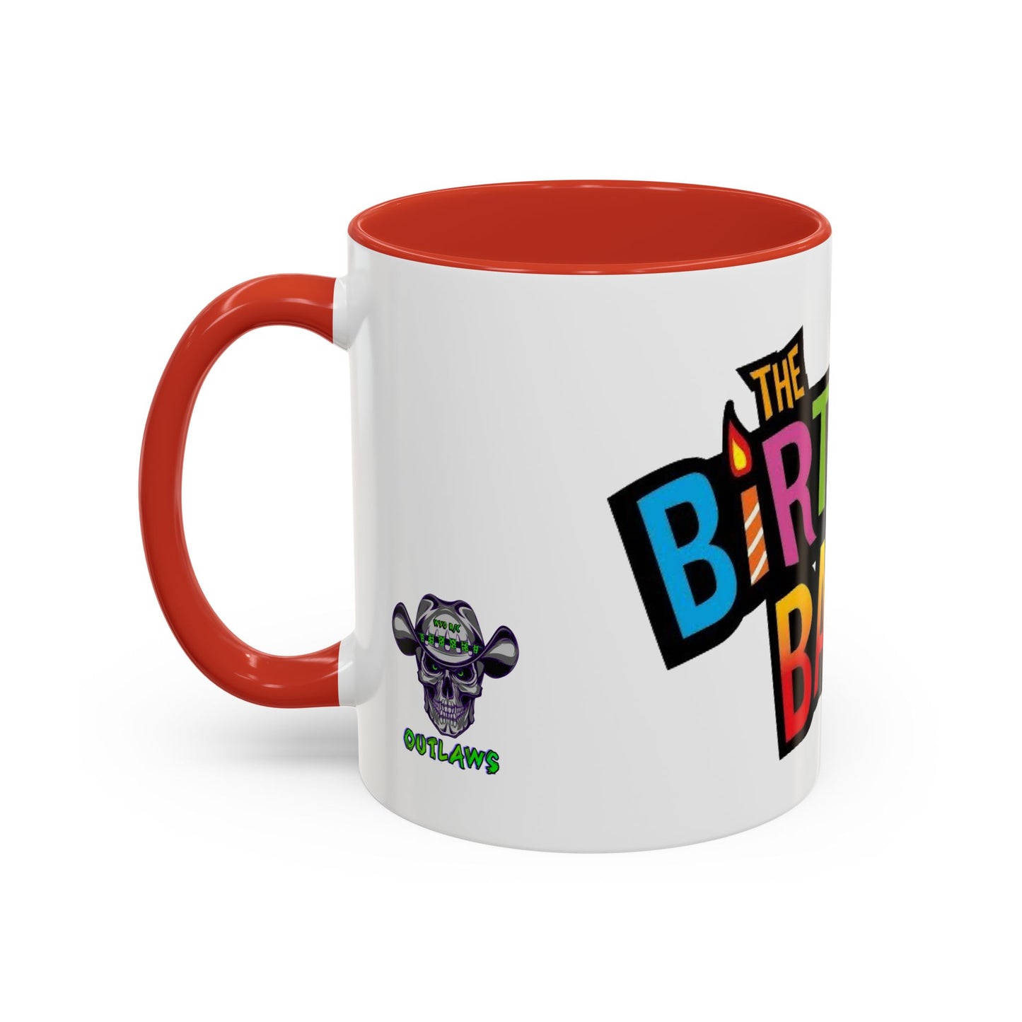 Birthday Bash Accent Coffee Mug - Fun Celebration Dino Theme