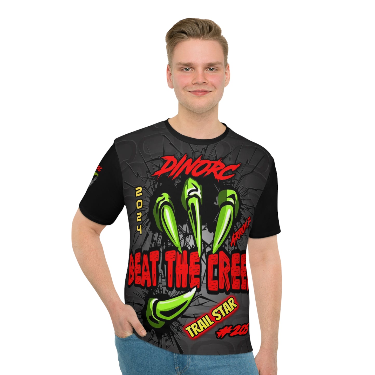 Arron D. BTC Men's Loose T-shirt (AOP)